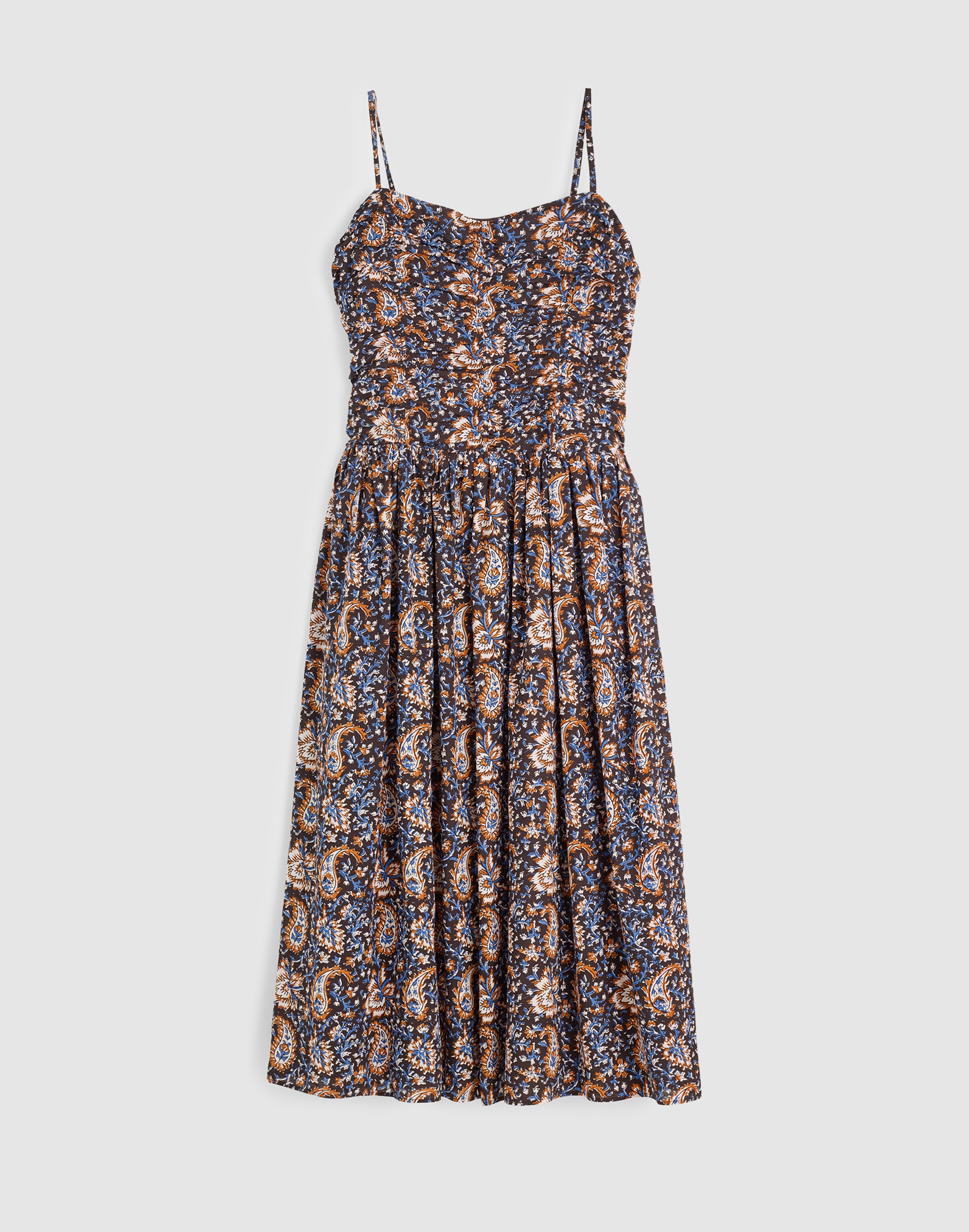 Ruched Midi Dress