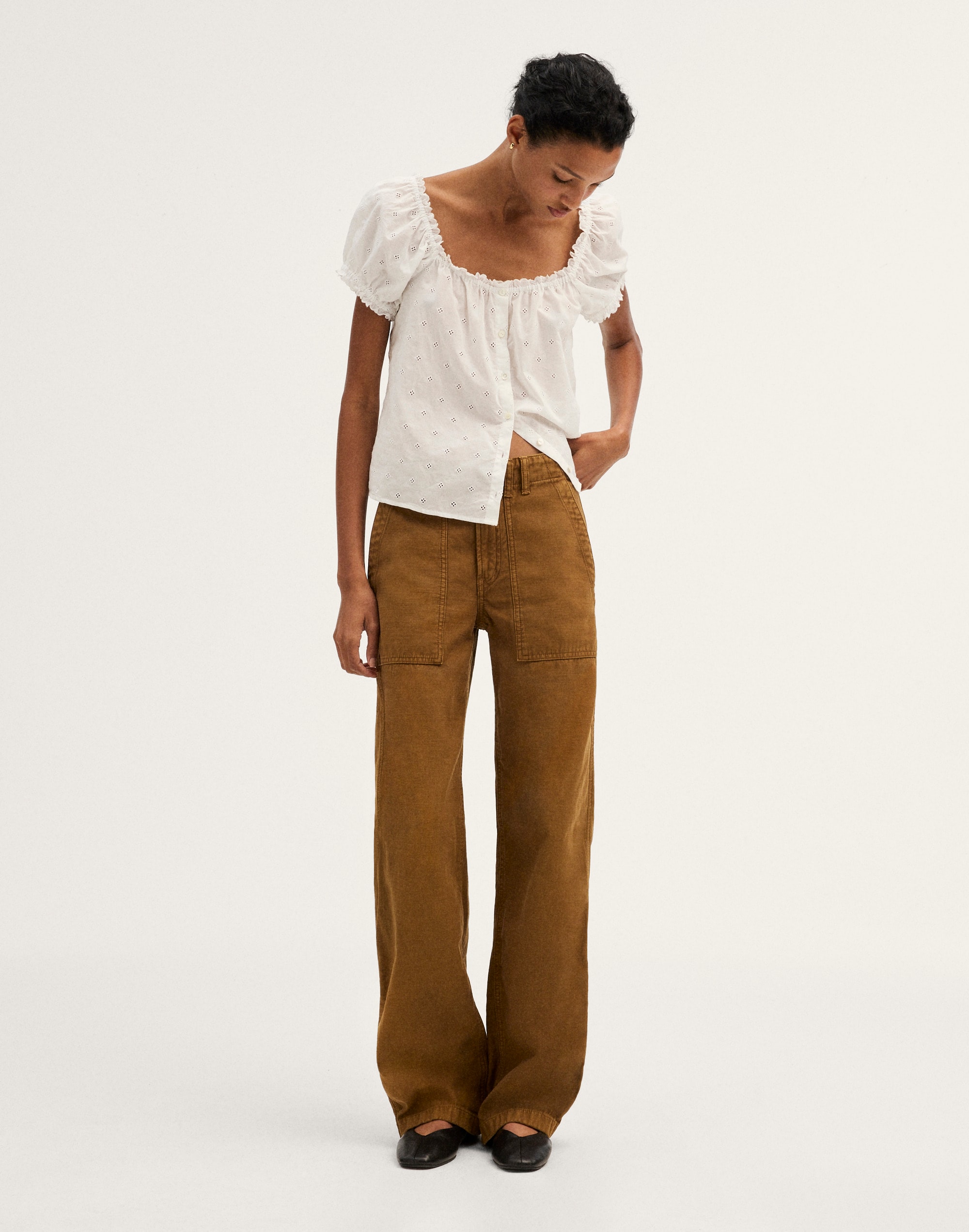 the low-slung baggy utility pant
