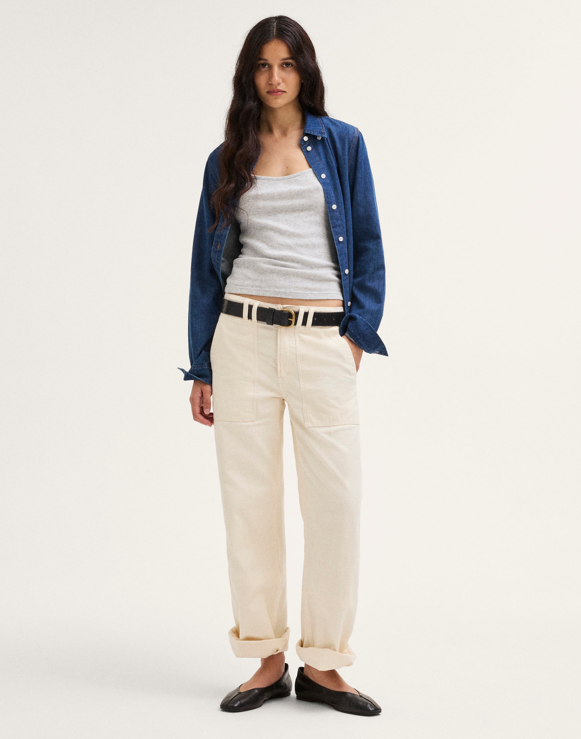 the low-slung baggy utility pant