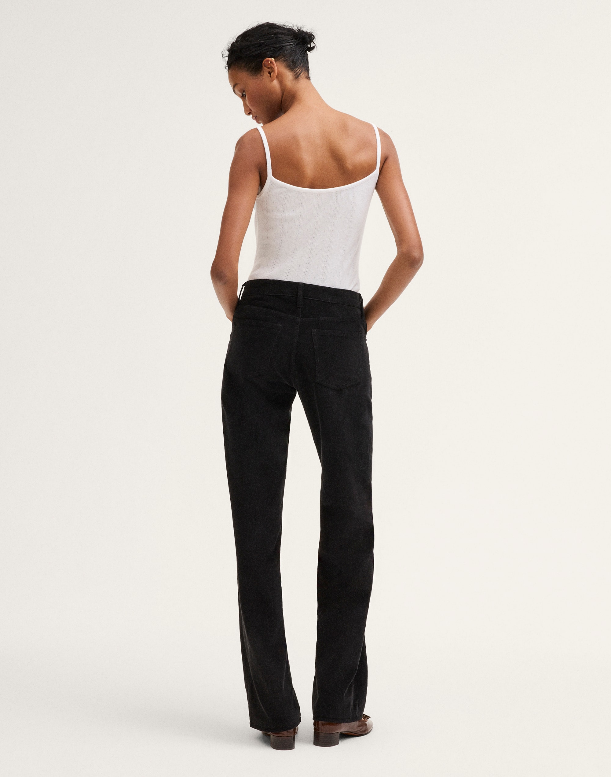 The Low-Rise Loose Pant in Corduroy