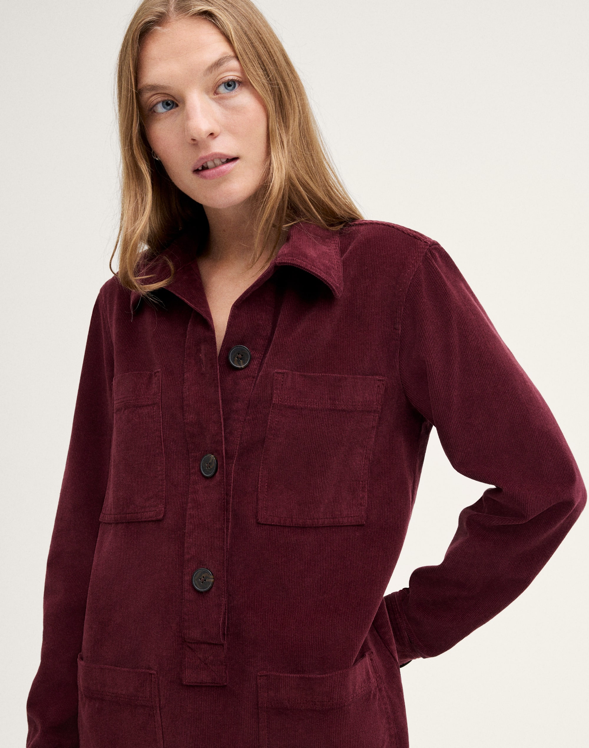 Boxy Mini Shirtdress