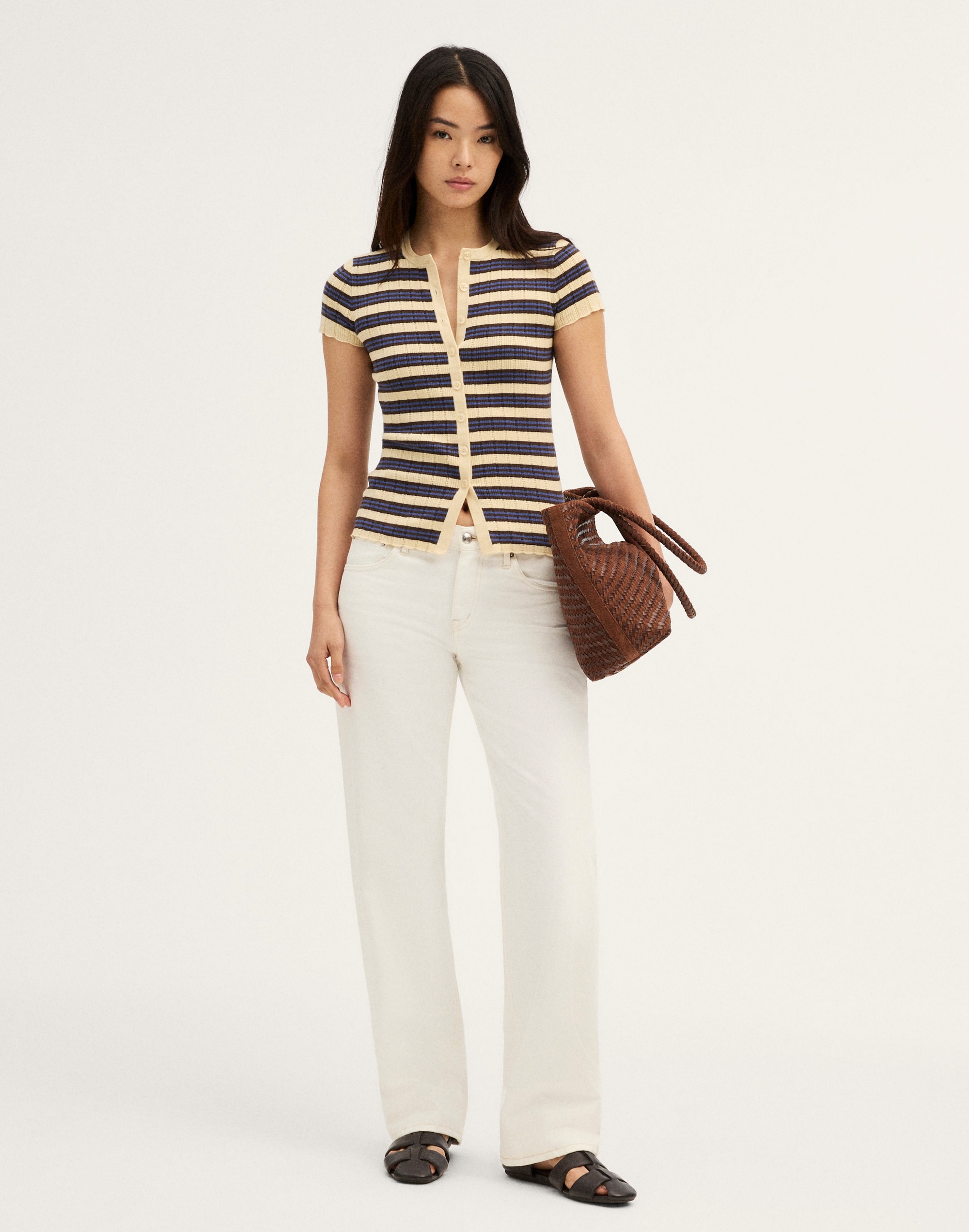 Short-Sleeve Cardigan
