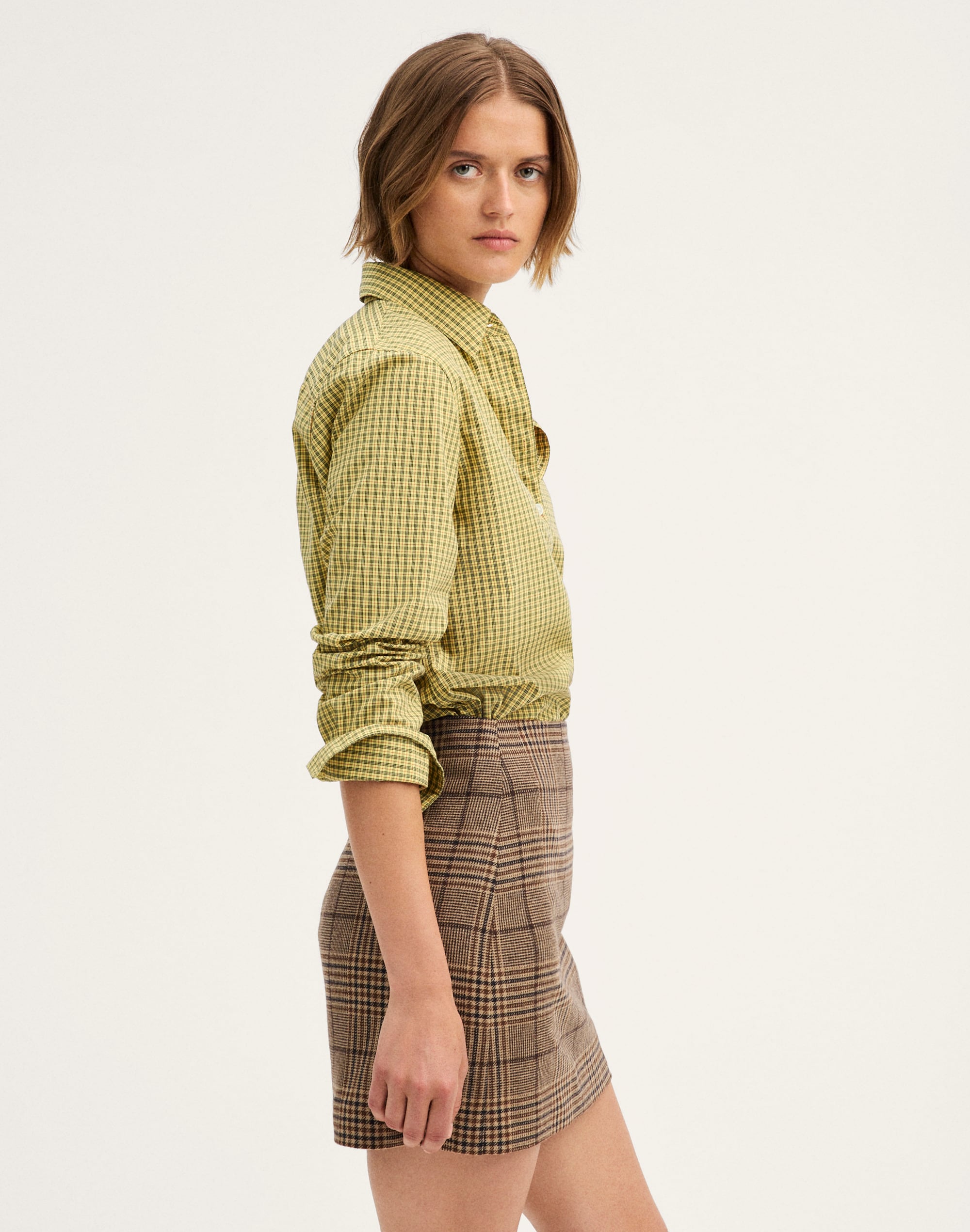 A-line Mini Skirt