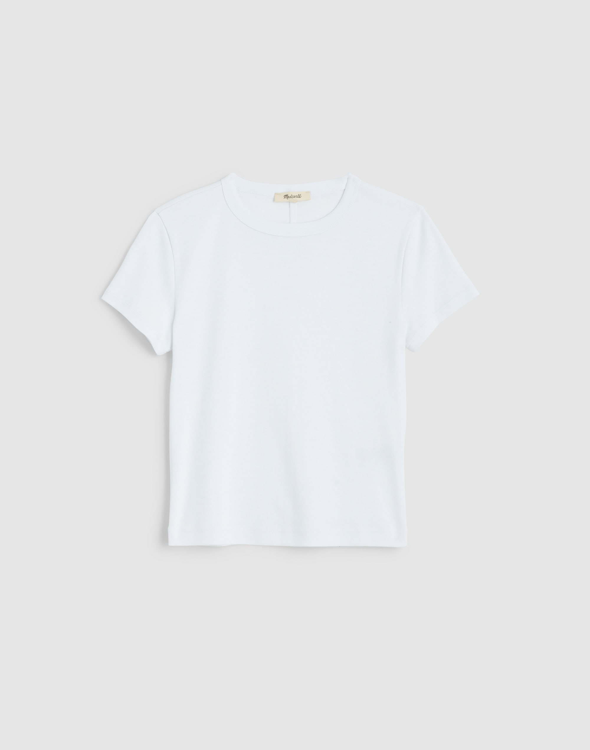 The '90s Cropped Tee in Compact Cotton