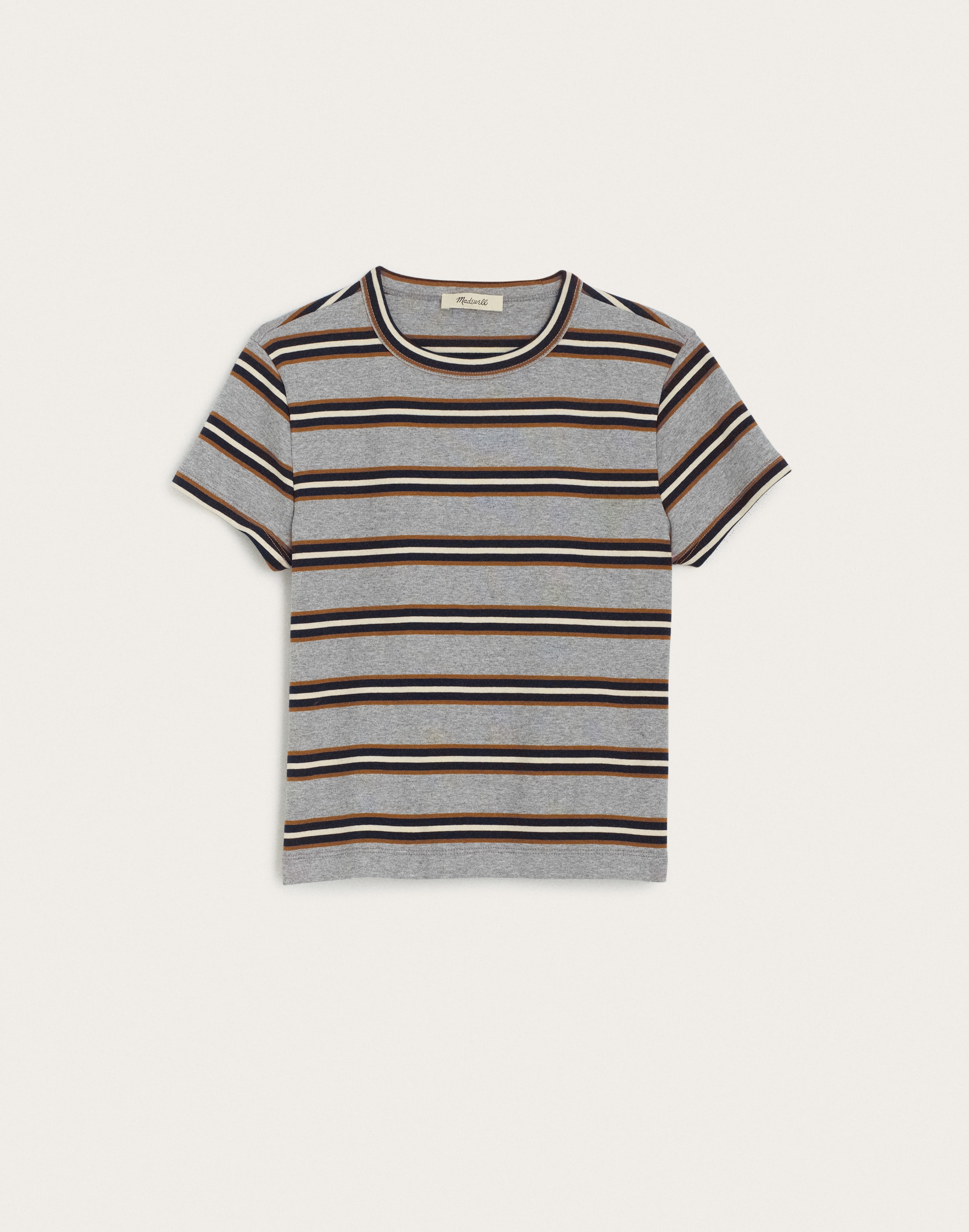 The '90s Cropped Tee in Compact Cotton
