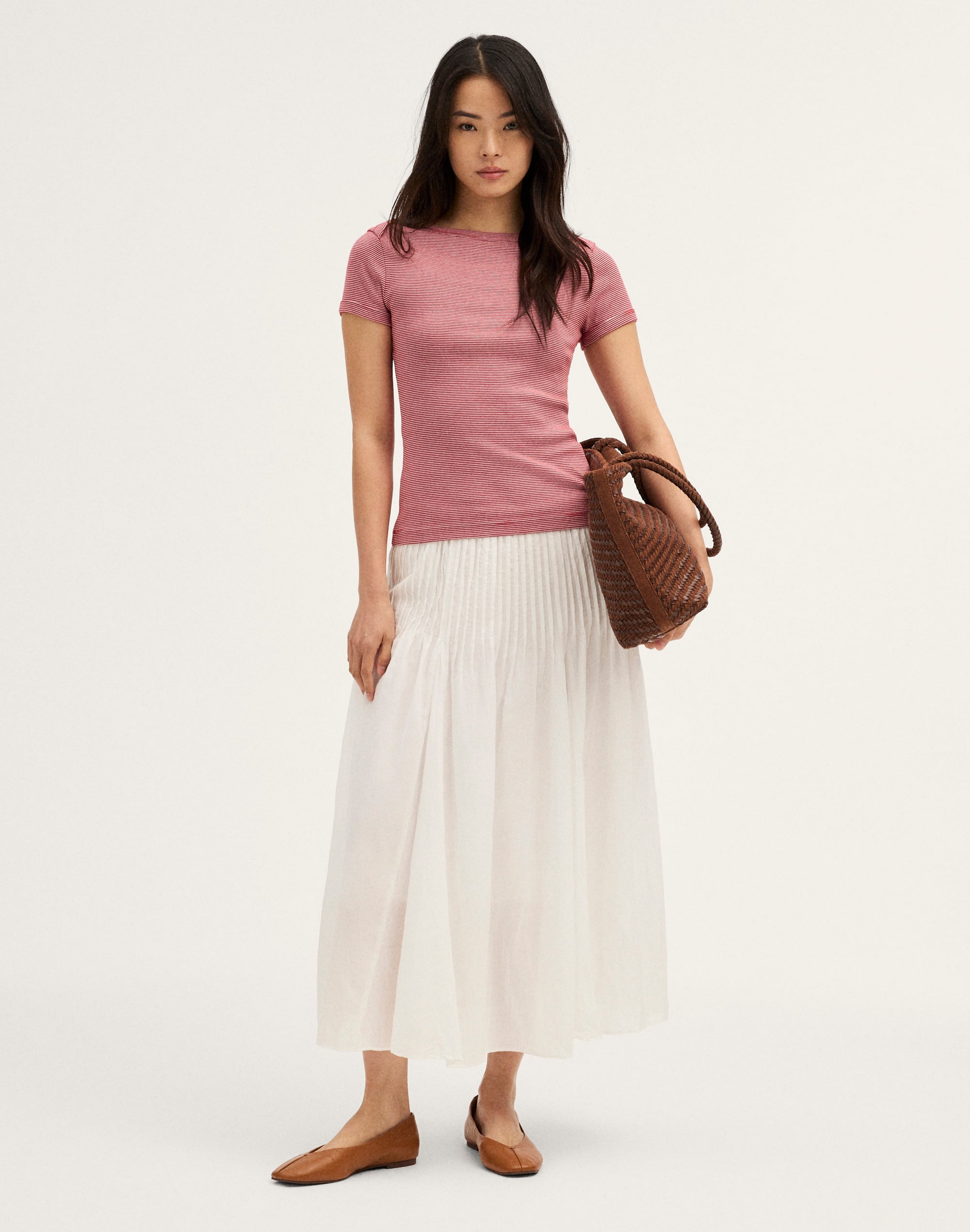 The '90s Envelope Tee in Compact Cotton