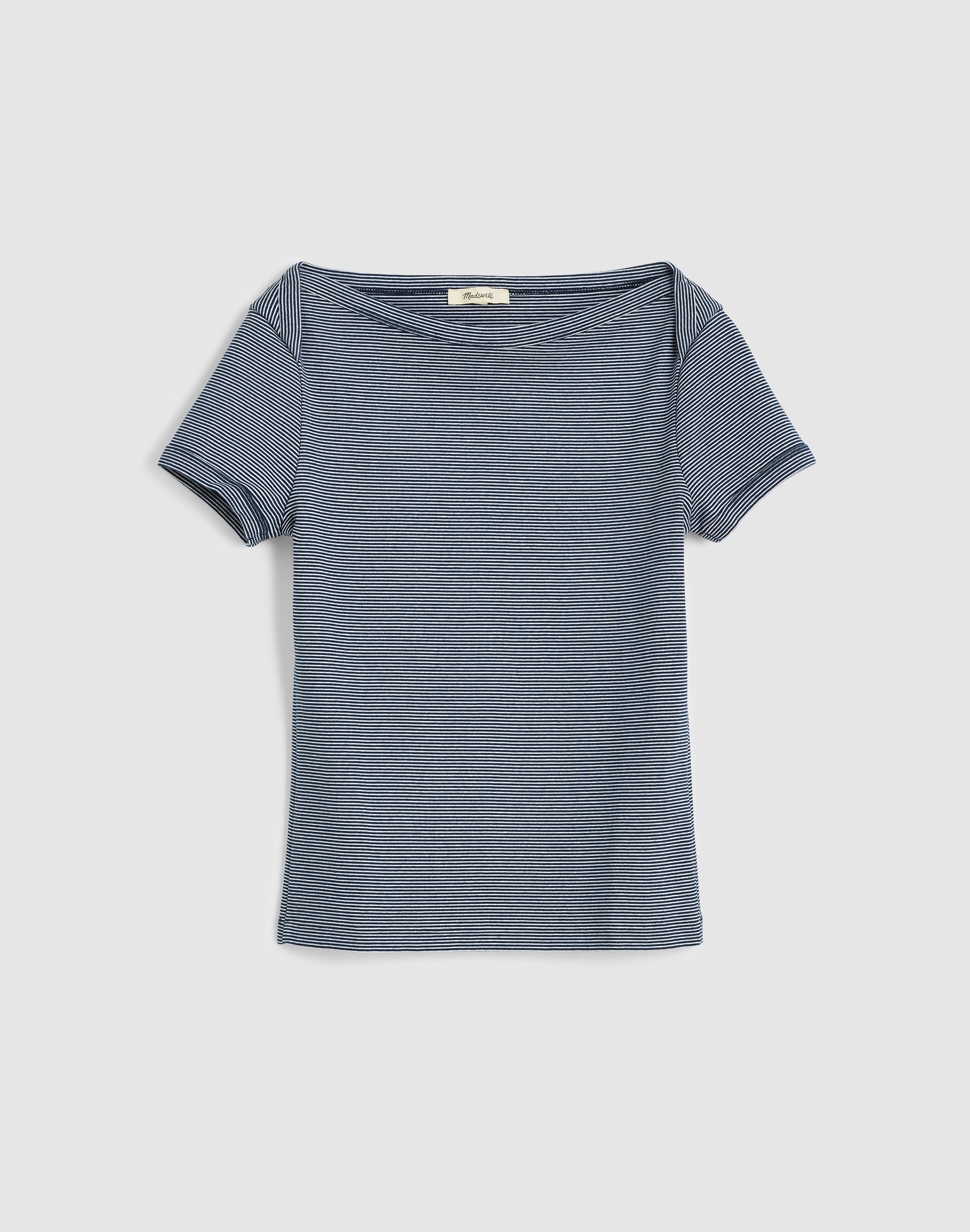 The '90s Envelope Tee in Compact Cotton - Grey