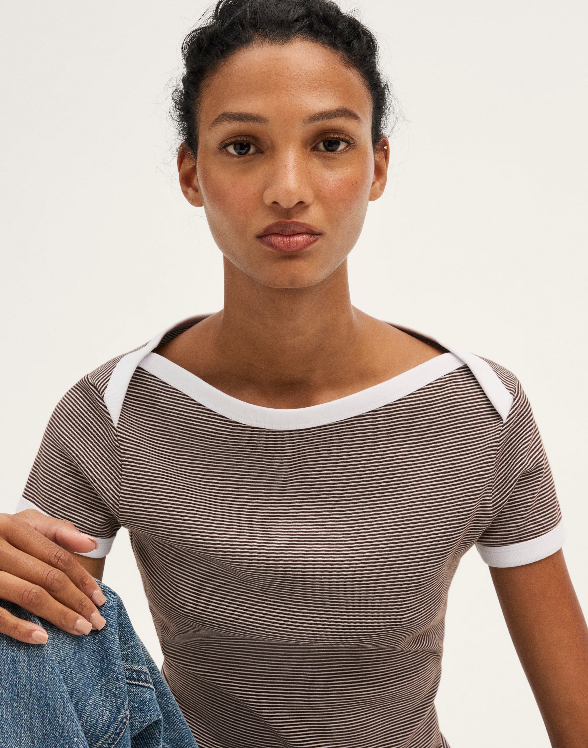The '90s Envelope Tee in Compact Cotton