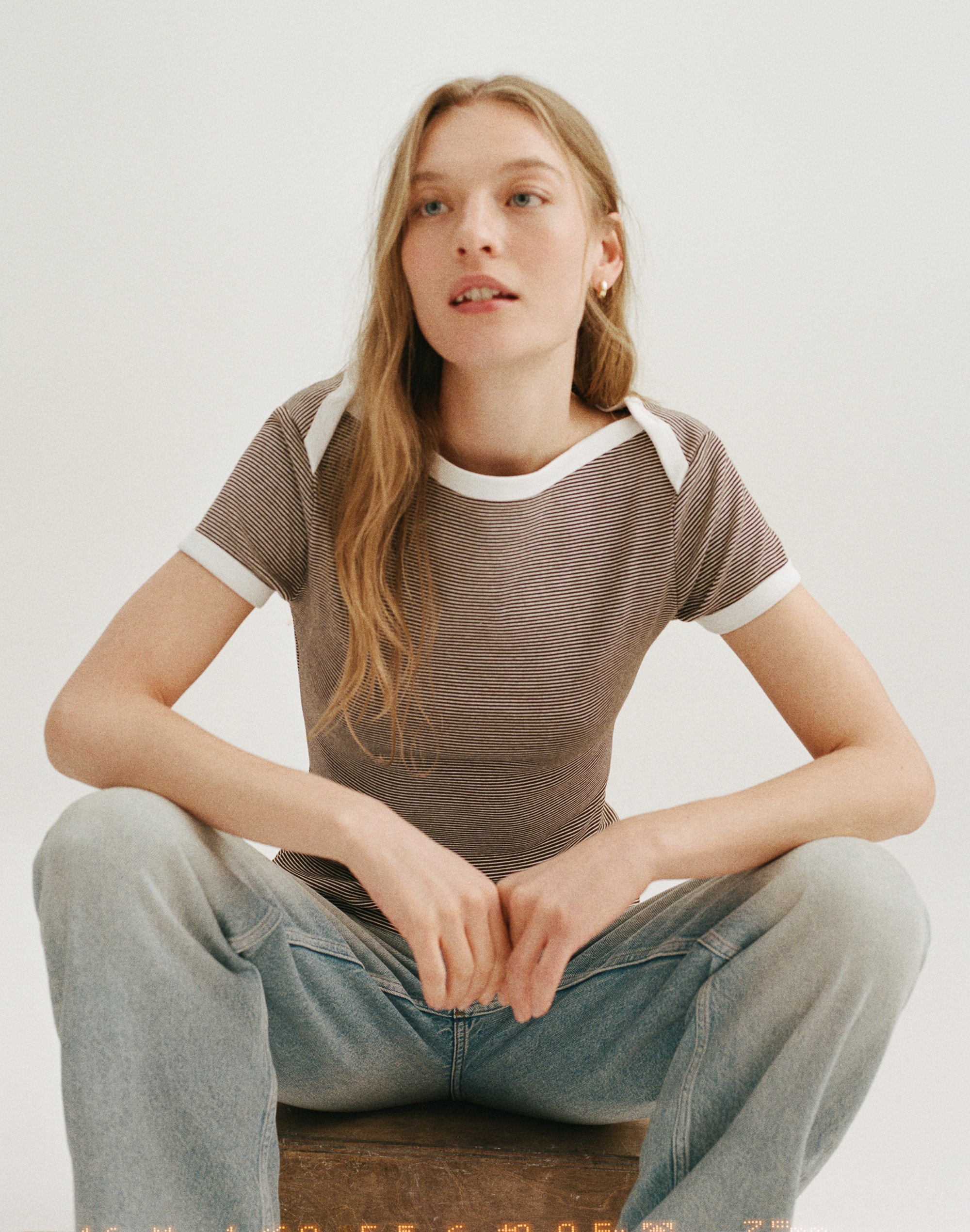 The '90s Envelope Tee in Compact Cotton