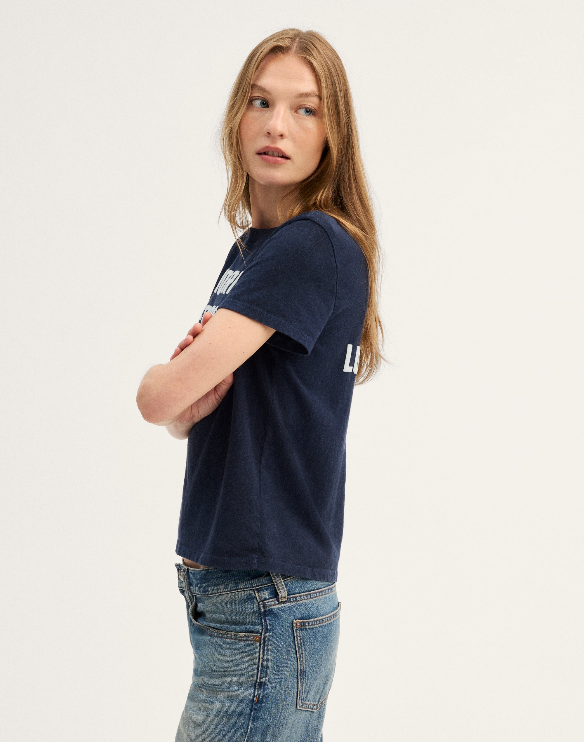 The Relaxed Tee in Vintage Jersey
