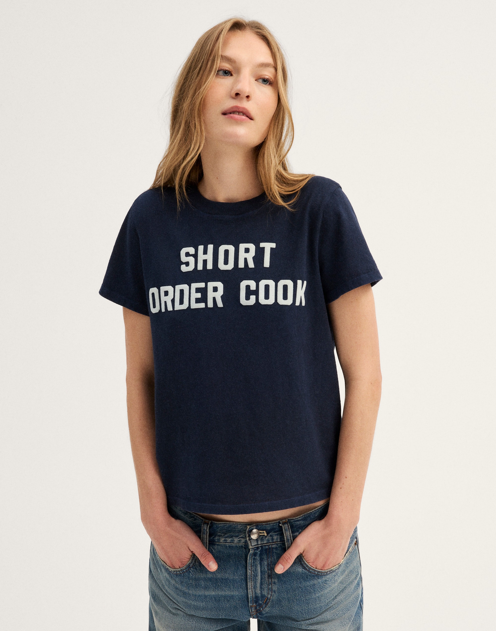 The Relaxed Tee in Vintage Jersey