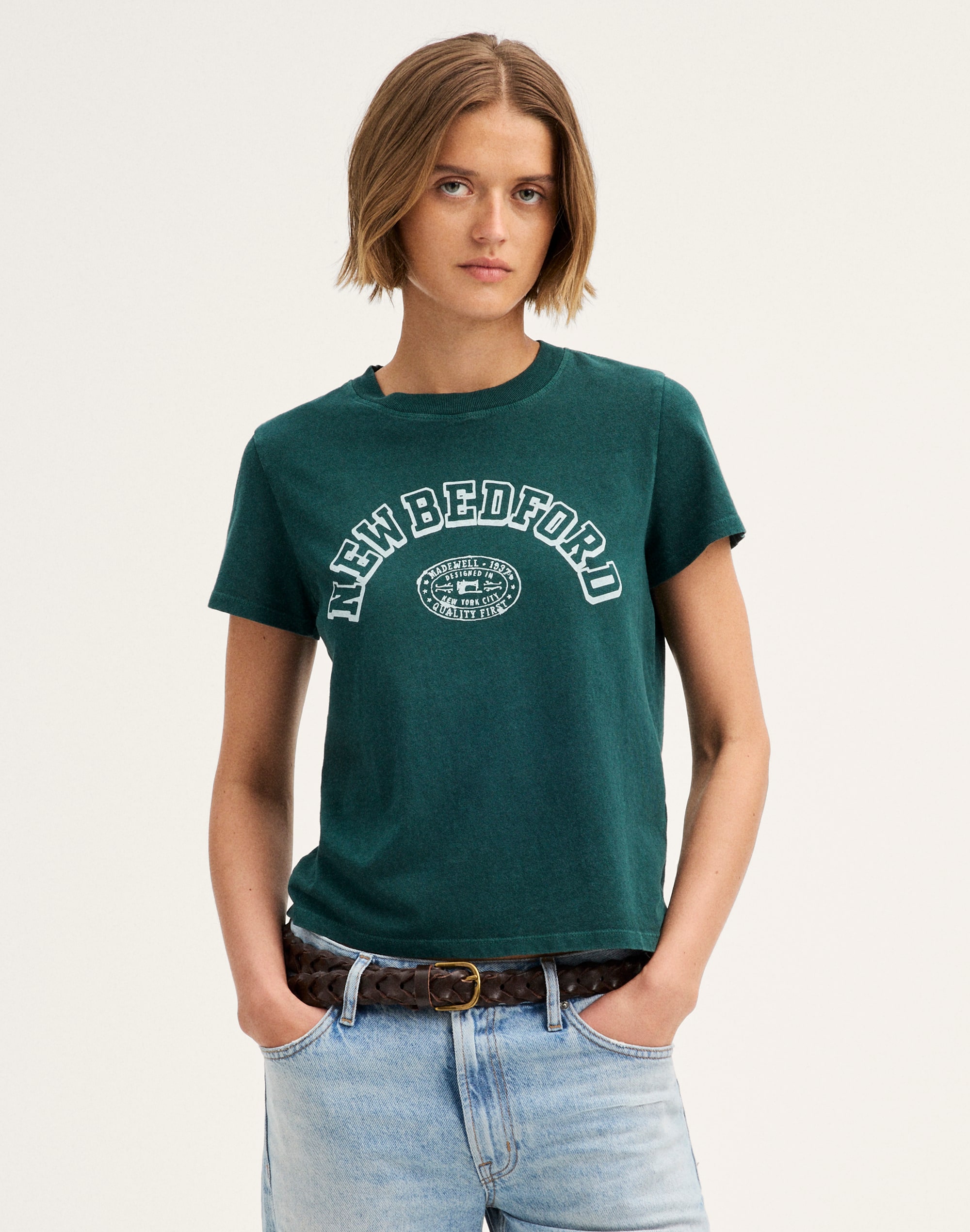 The Relaxed Tee in Vintage Jersey