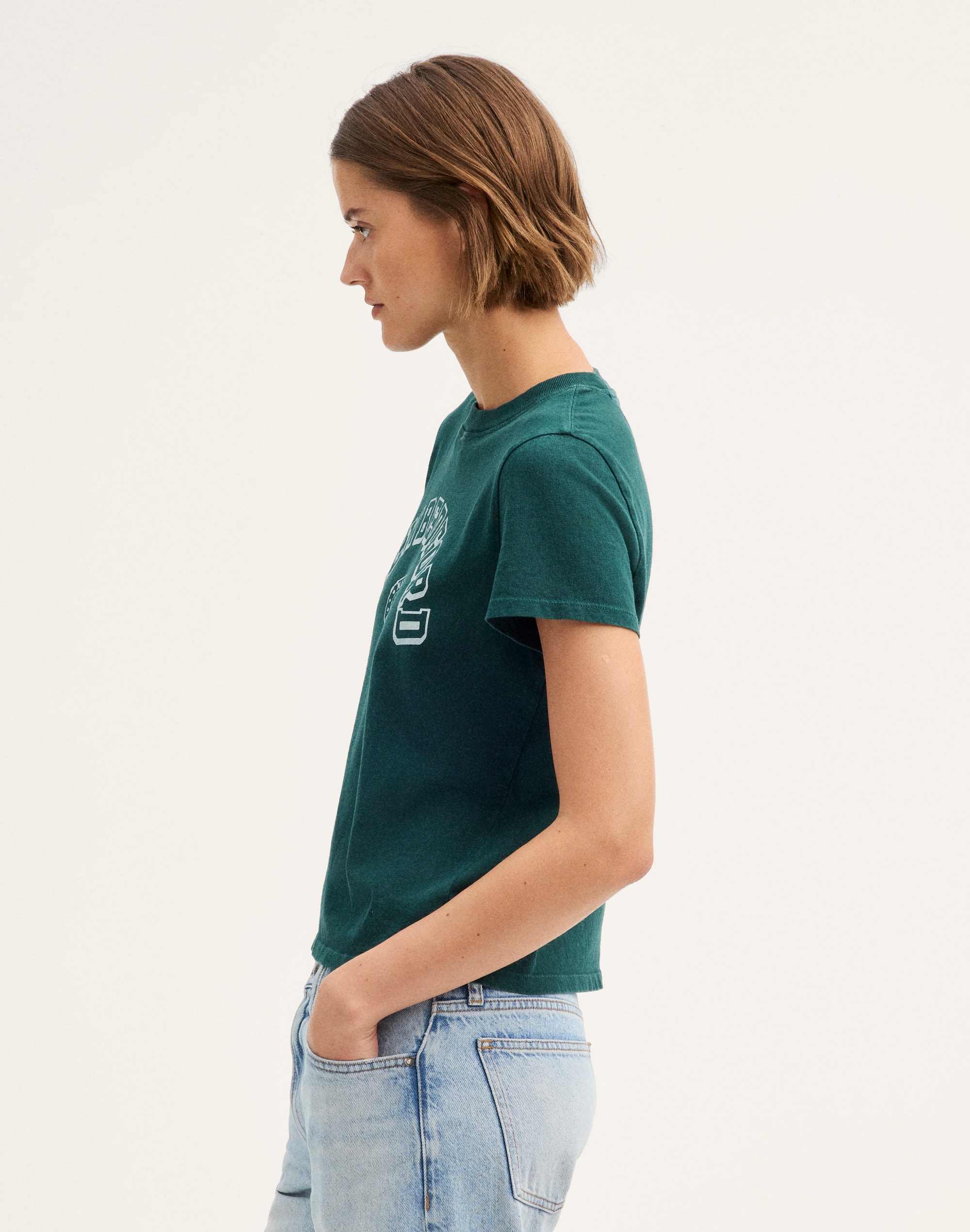The Relaxed Tee in Vintage Jersey