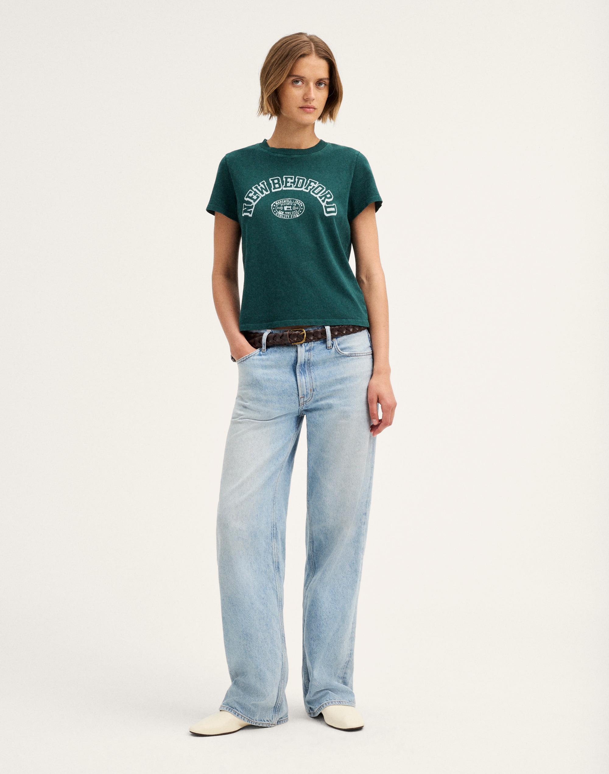 The Relaxed Tee in Vintage Jersey