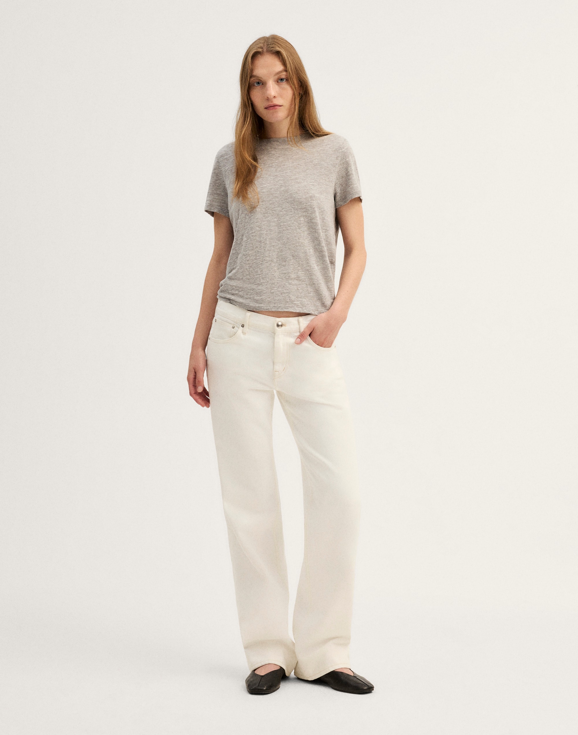 The Relaxed Tee in Vintage Jersey