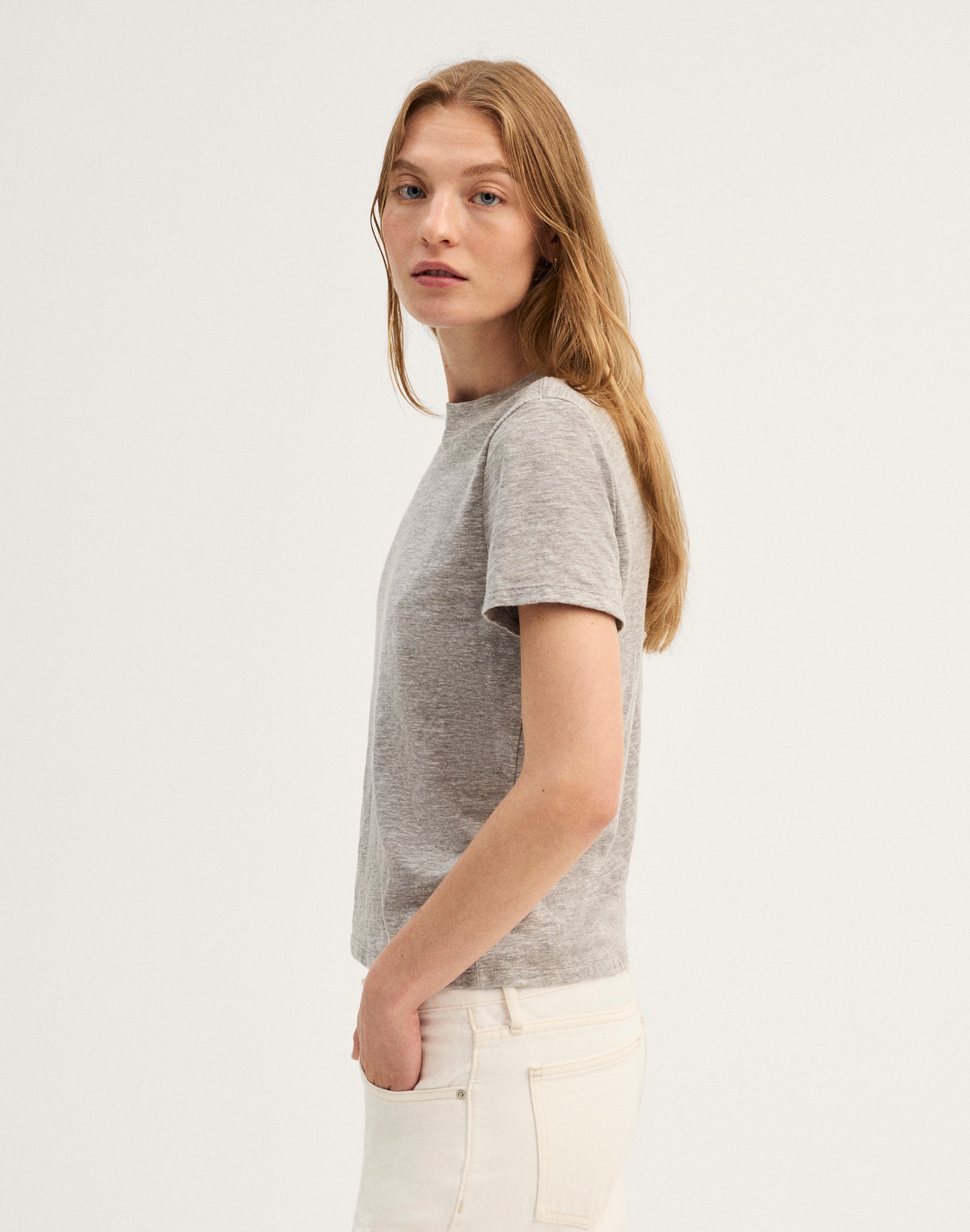 The Relaxed Tee in Vintage Jersey