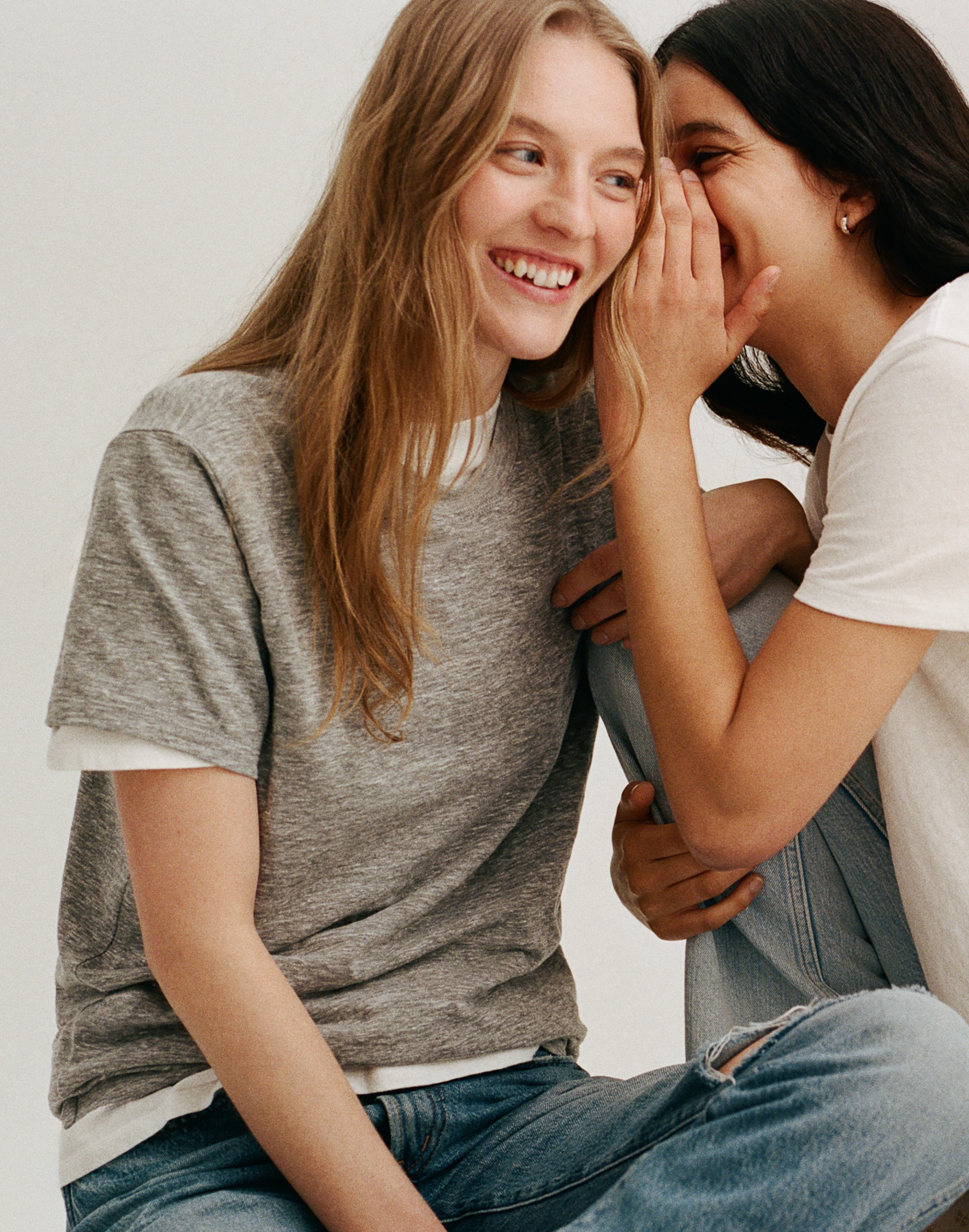 The Relaxed Tee in Vintage Jersey