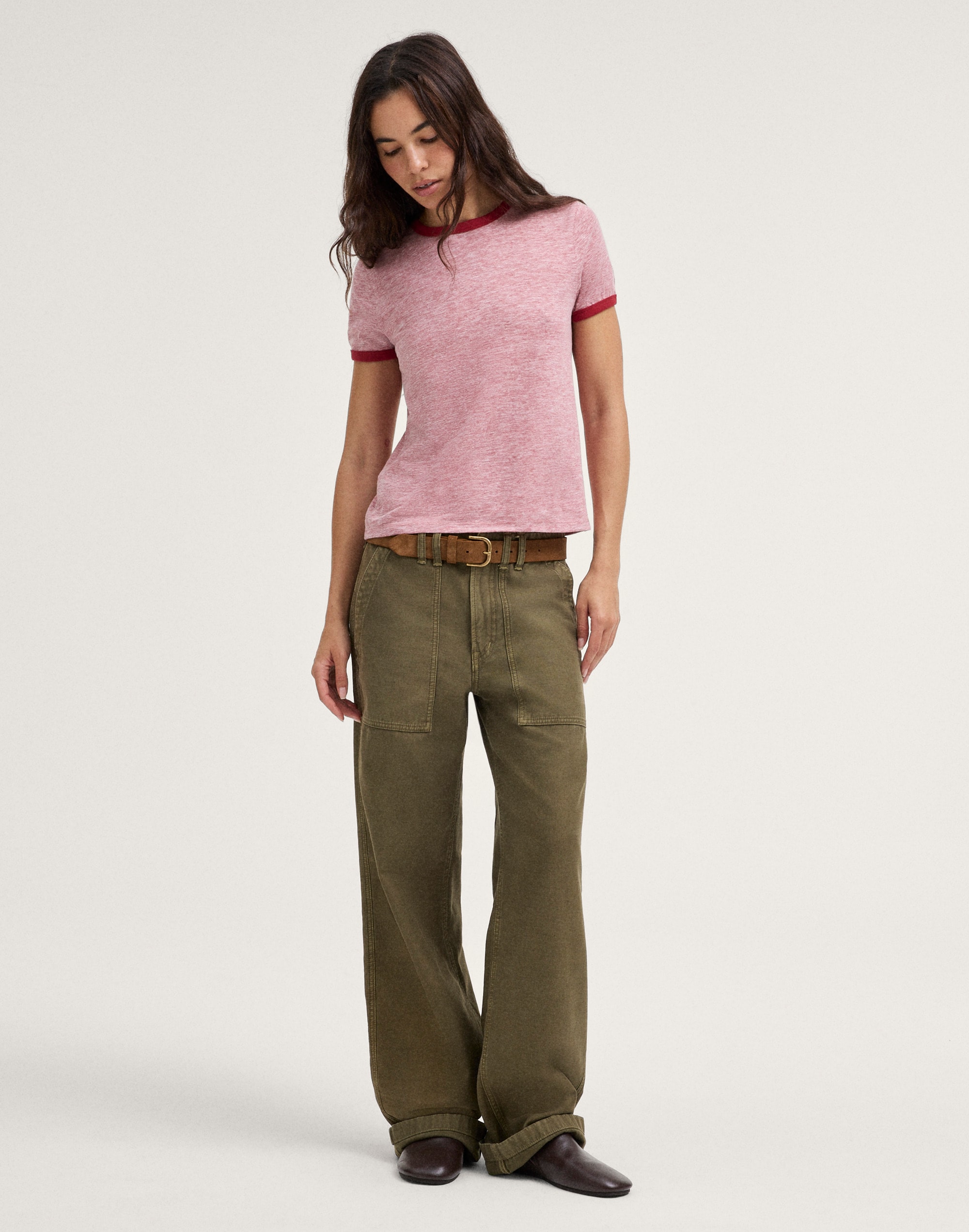 The Relaxed Tee in Vintage Jersey