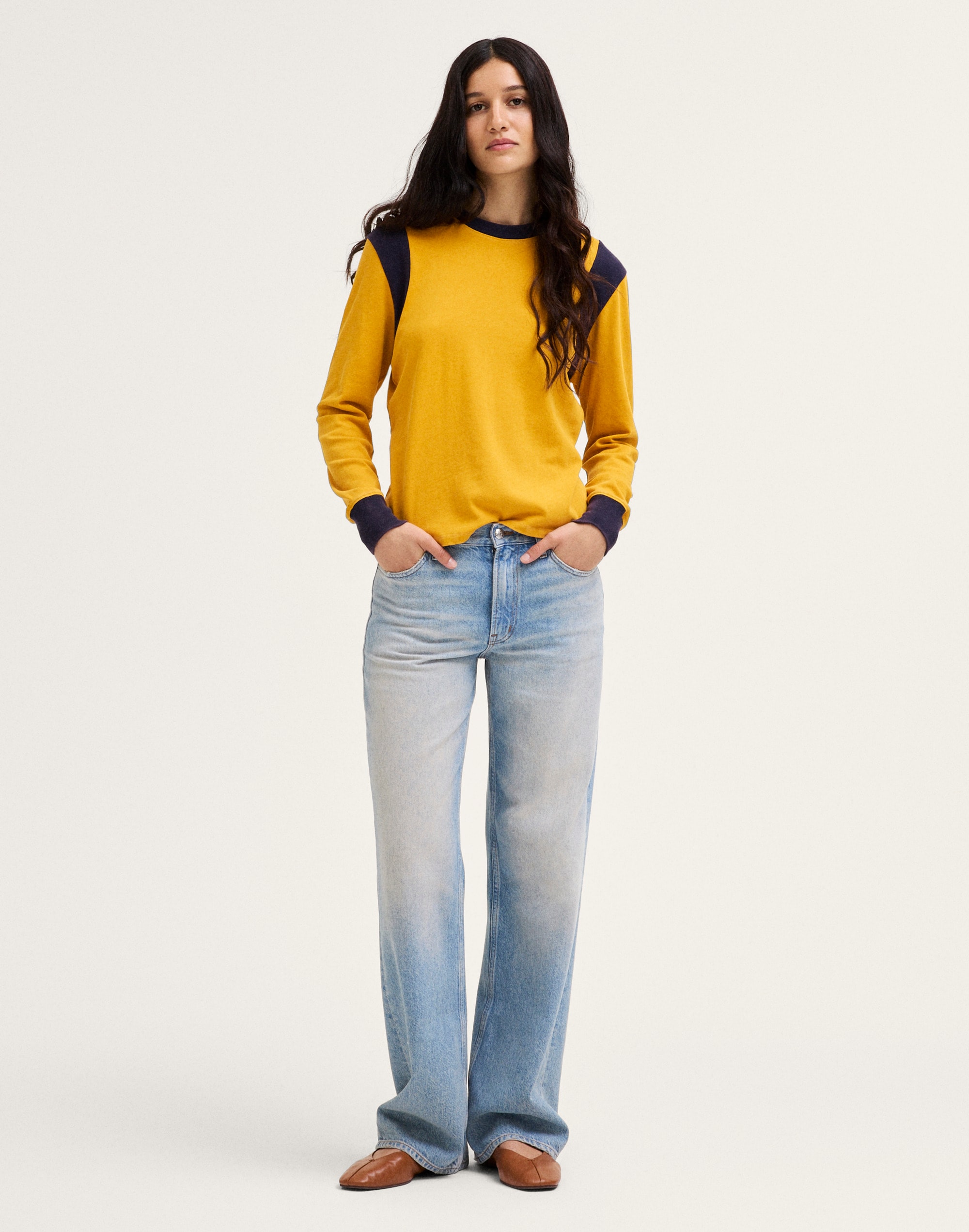 Long-Sleeve Tee in Weekend Jersey