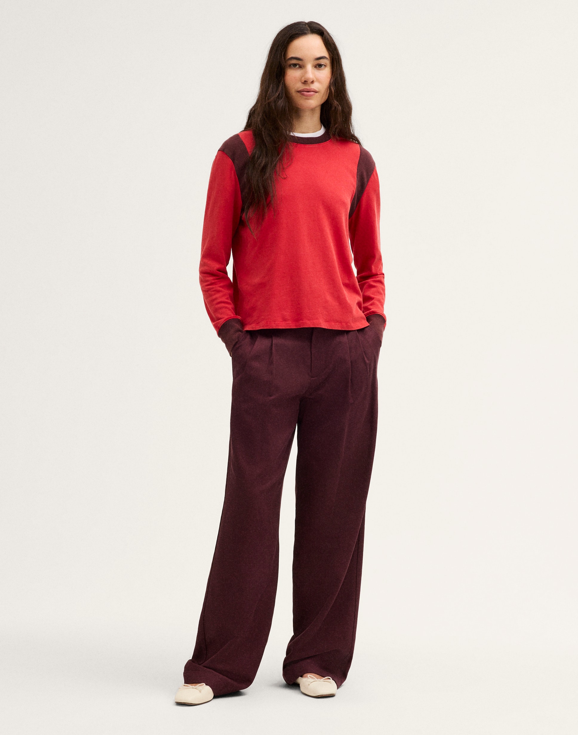 Long-Sleeve Tee in Weekend Jersey