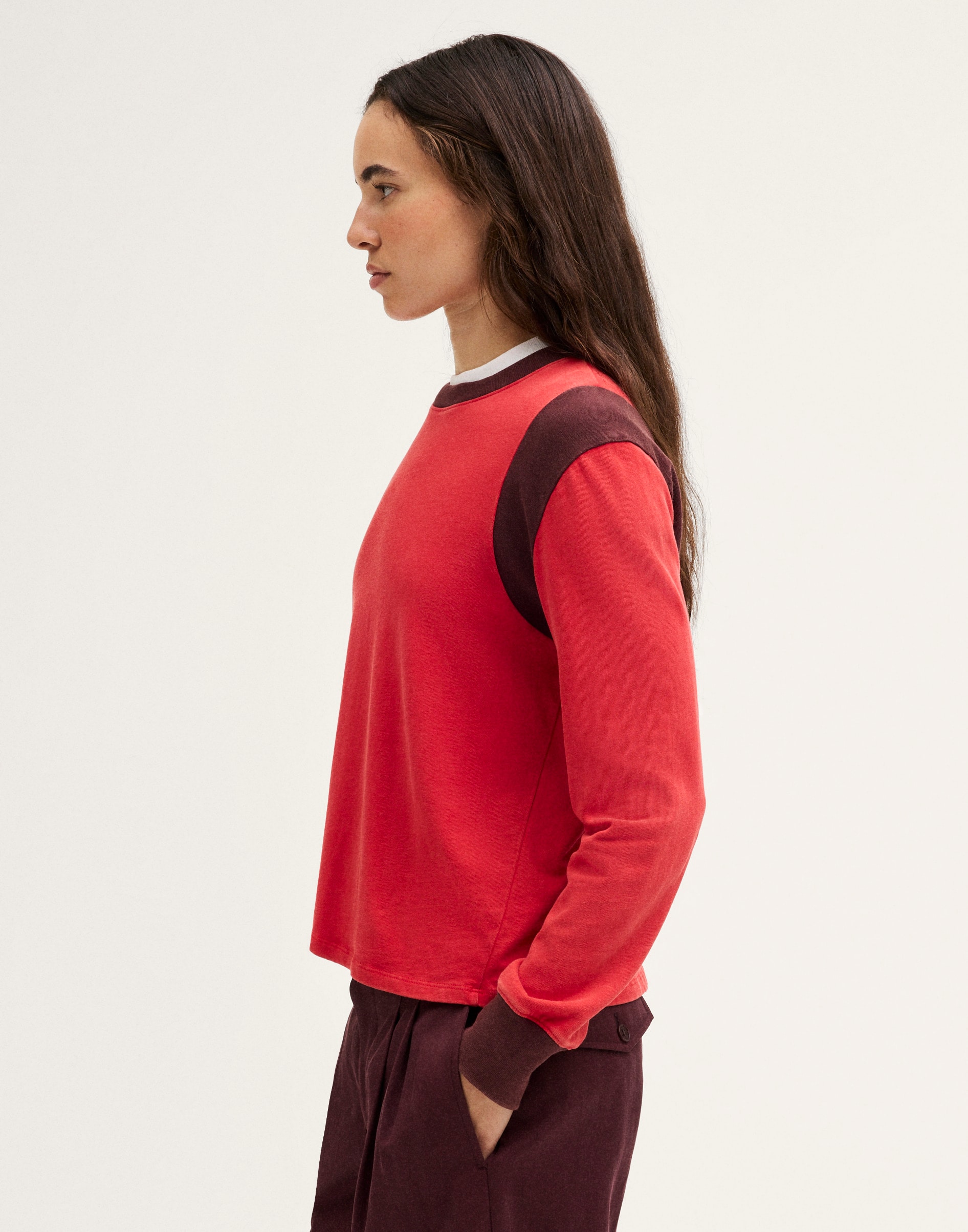 Long-Sleeve Tee in Weekend Jersey