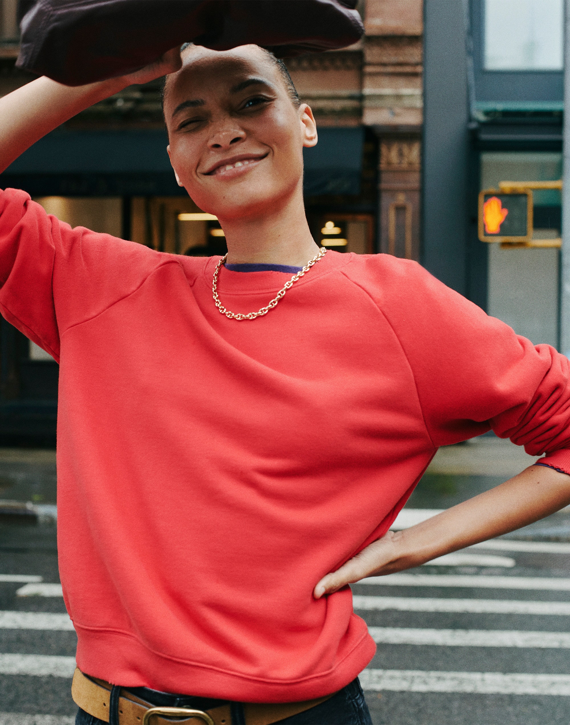 McCarren Crewneck Raglan Sweatshirt