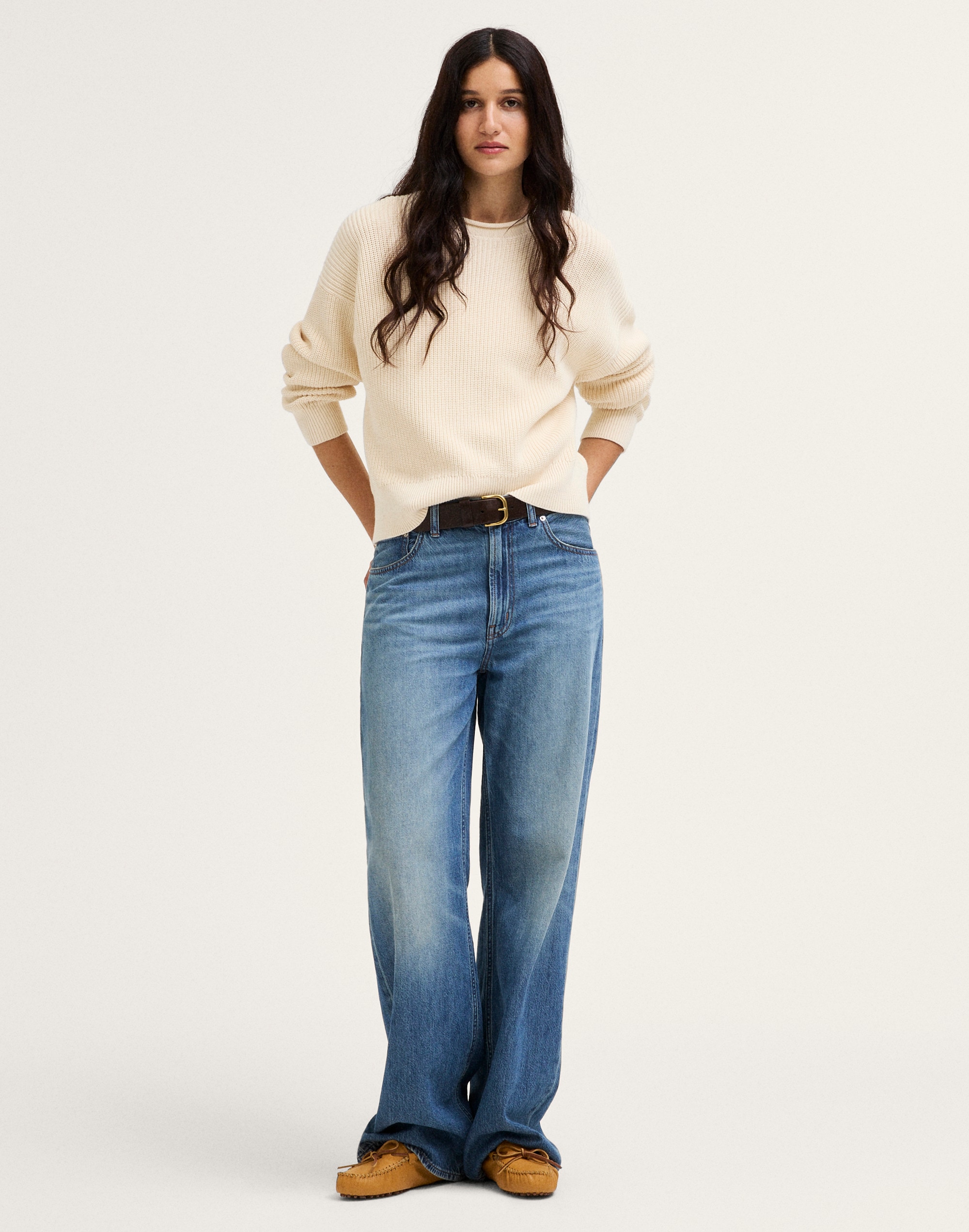 The Arden Crewneck Sweater in 100% Cotton
