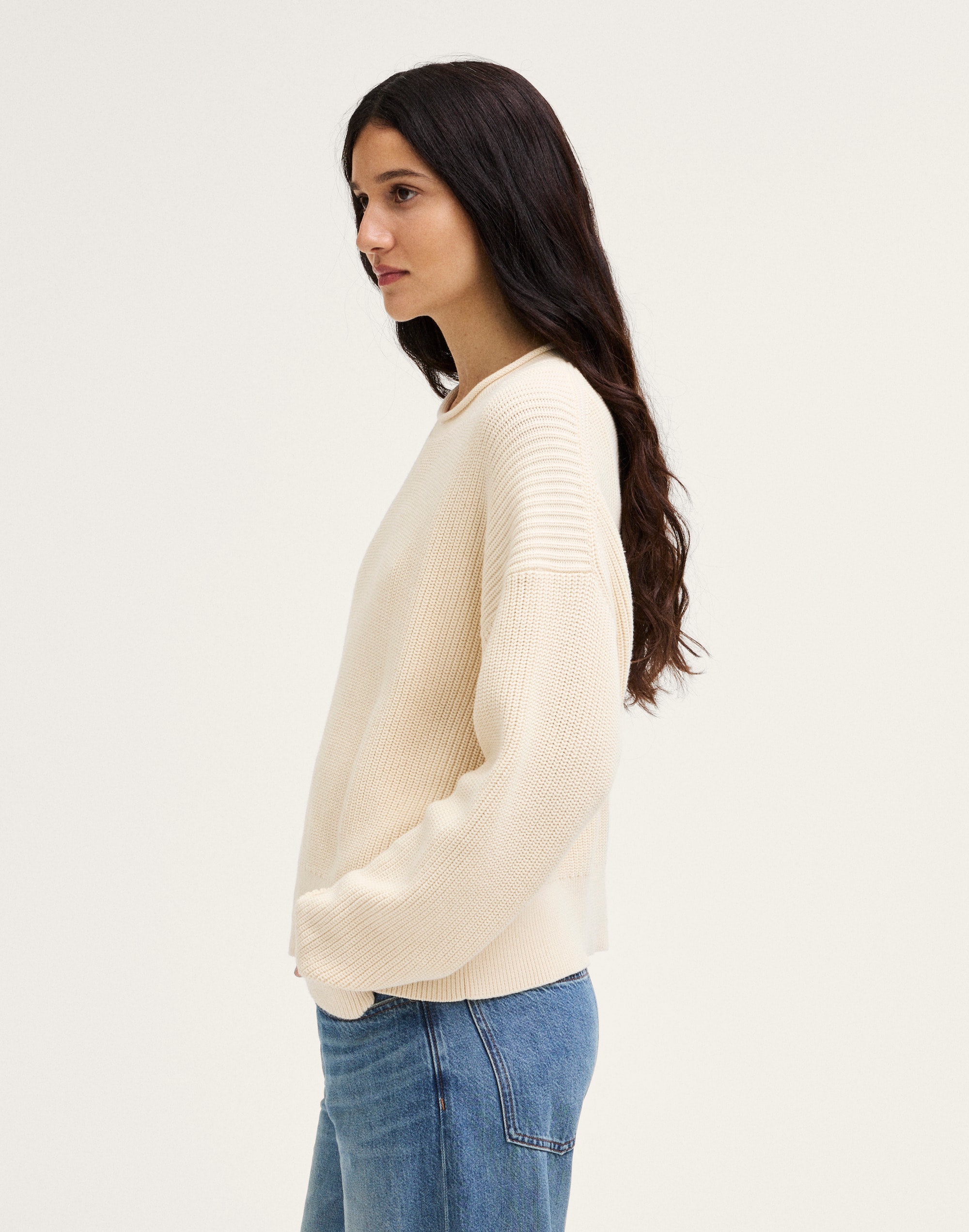 The Arden Crewneck Sweater in 100% Cotton