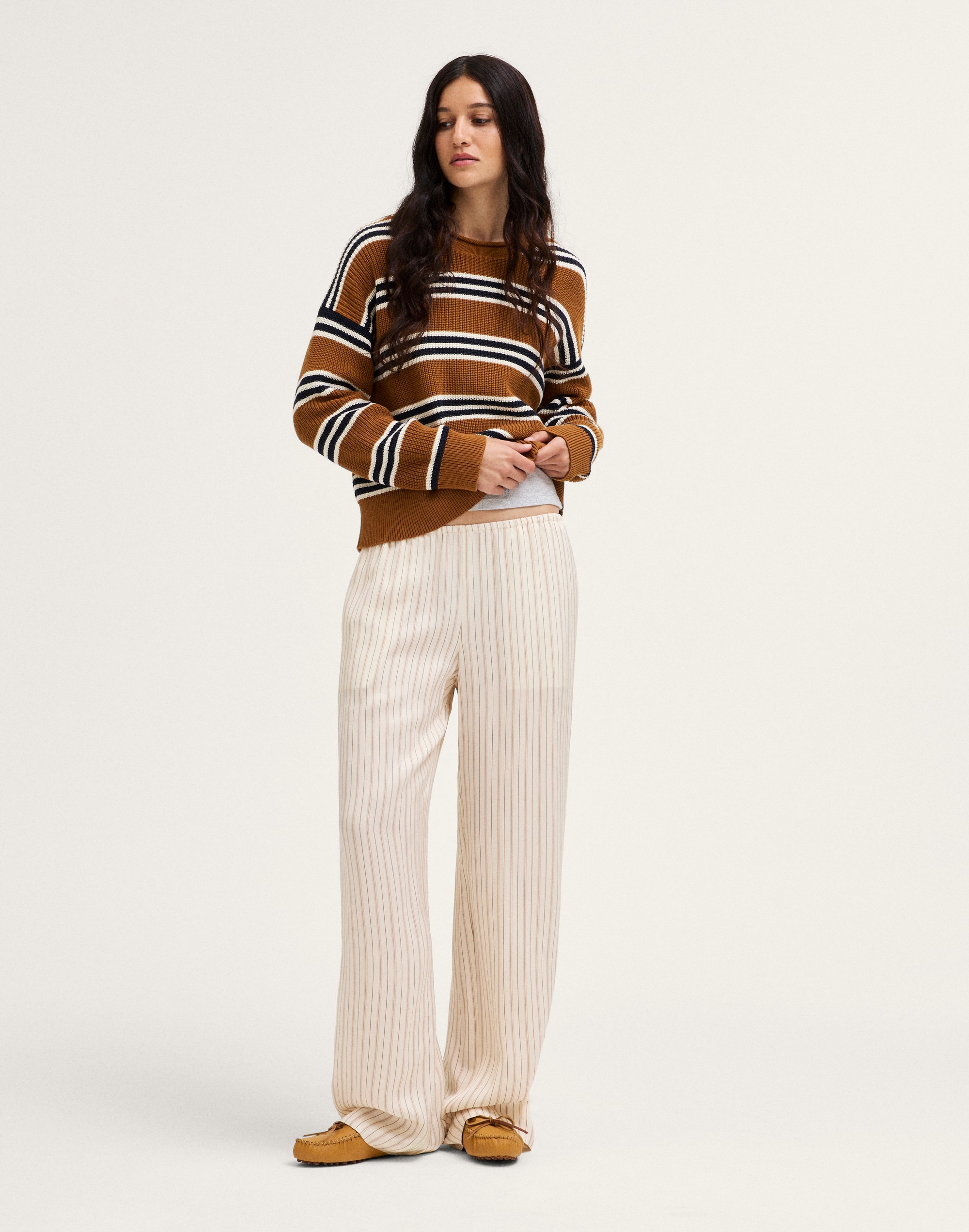 The Arden Crewneck Sweater in 100% Cotton