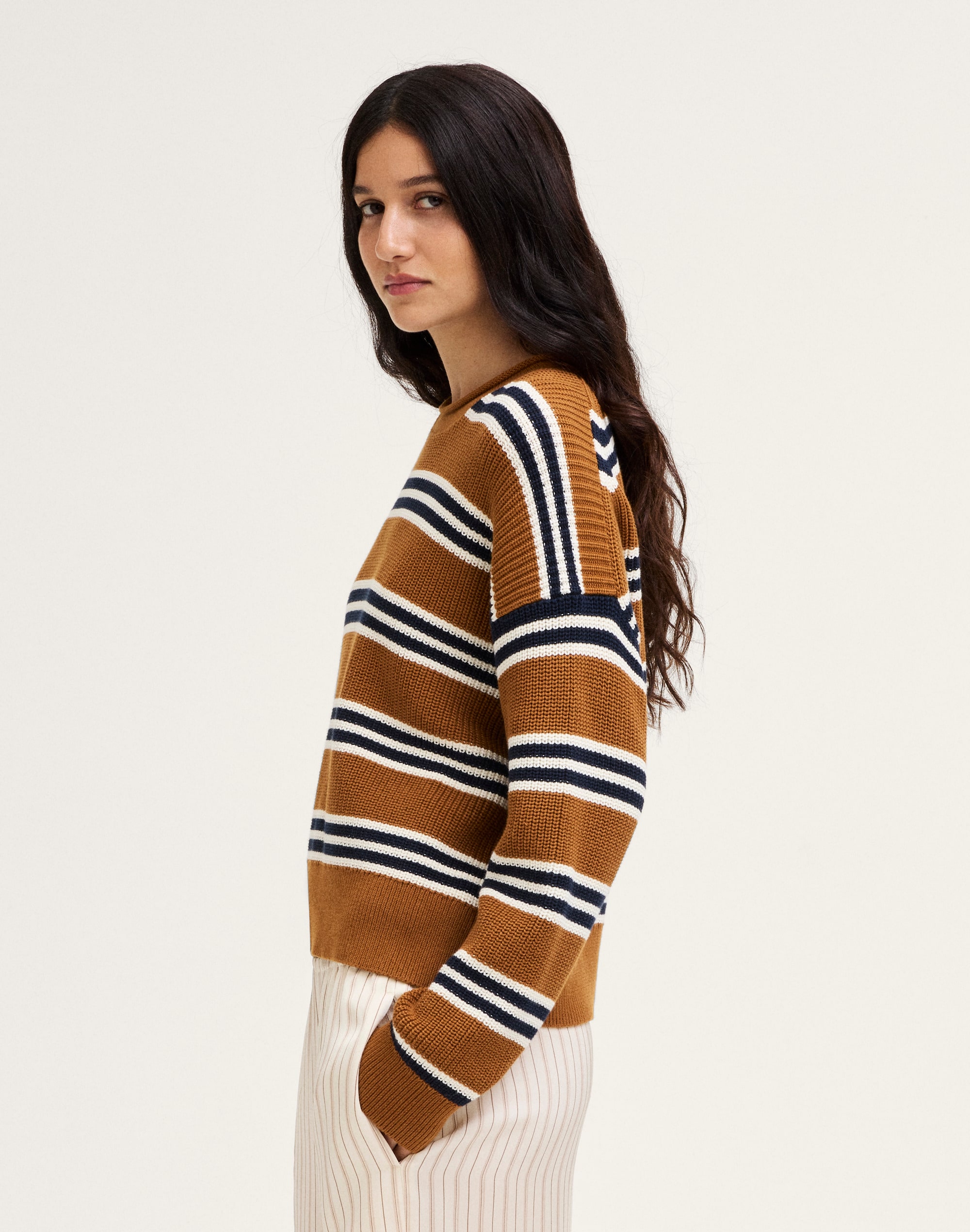 The Arden Crewneck Sweater in 100% Cotton