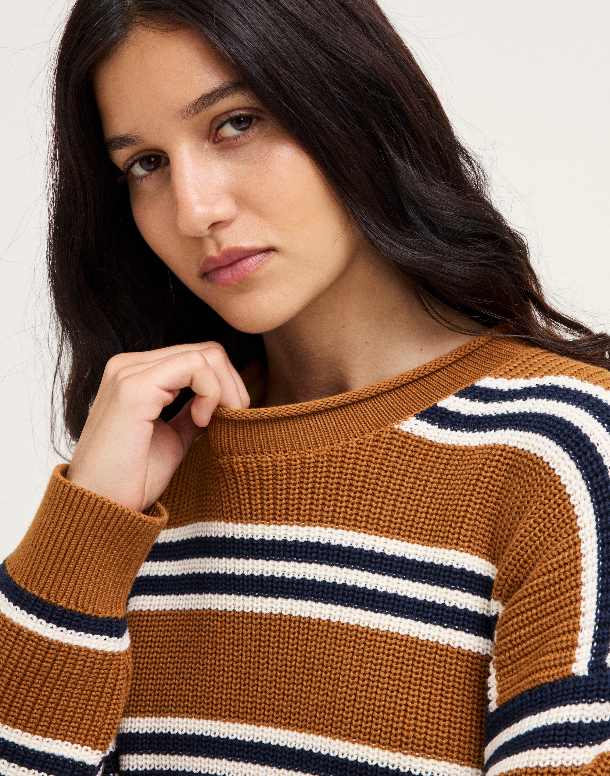 The Arden Crewneck Sweater in 100% Cotton