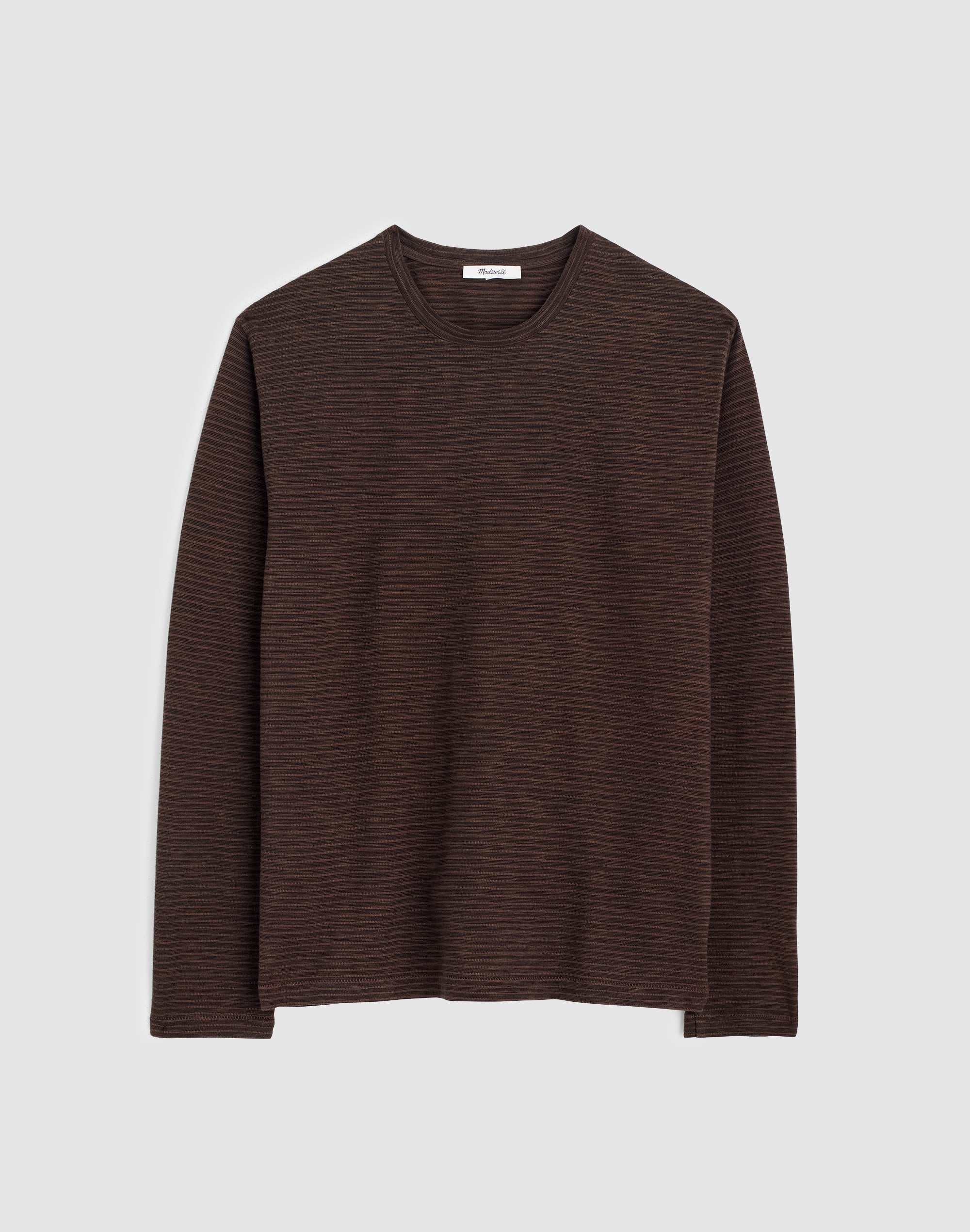 Long-Sleeve Jacquard Tee