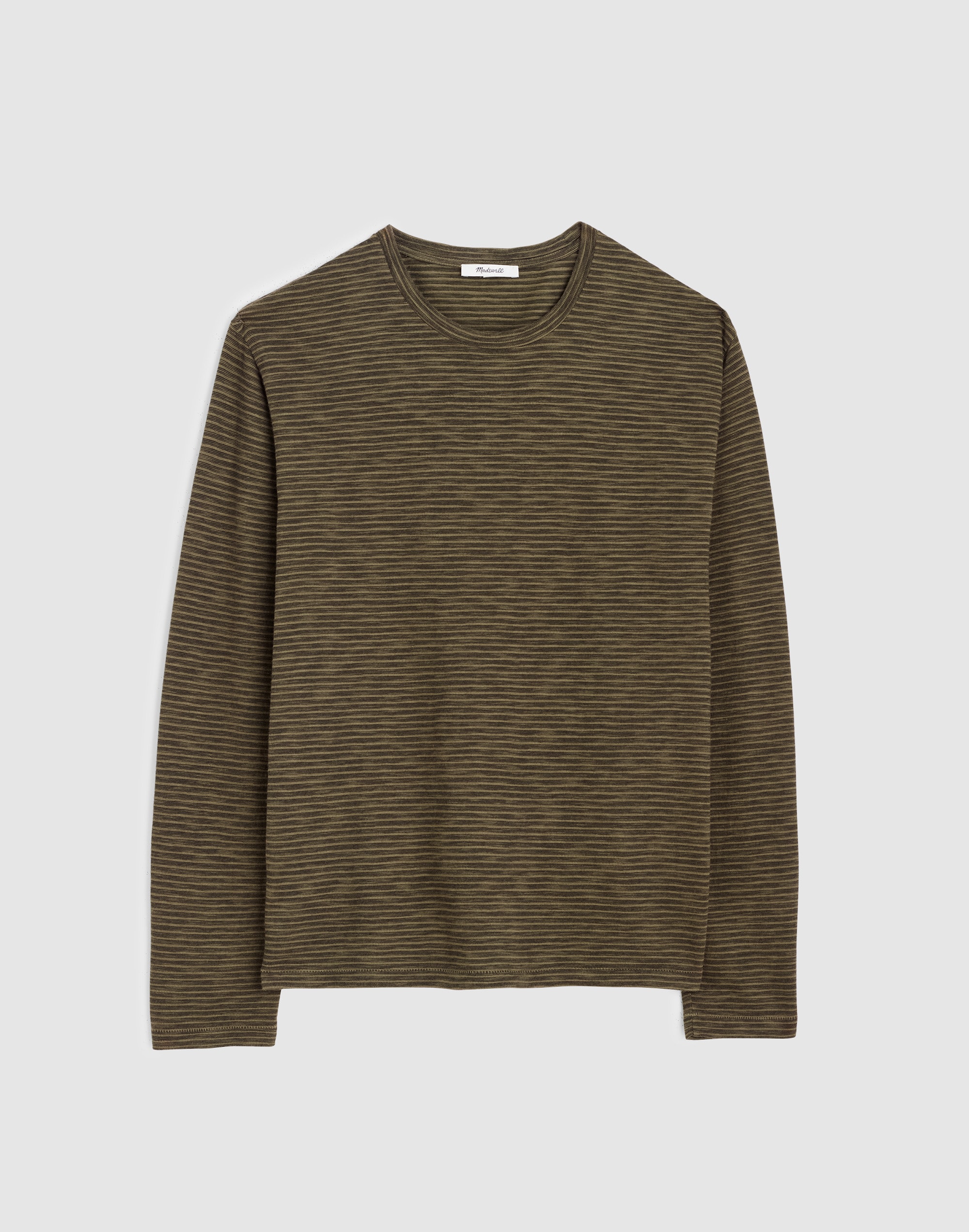 Long-Sleeve Jacquard Tee