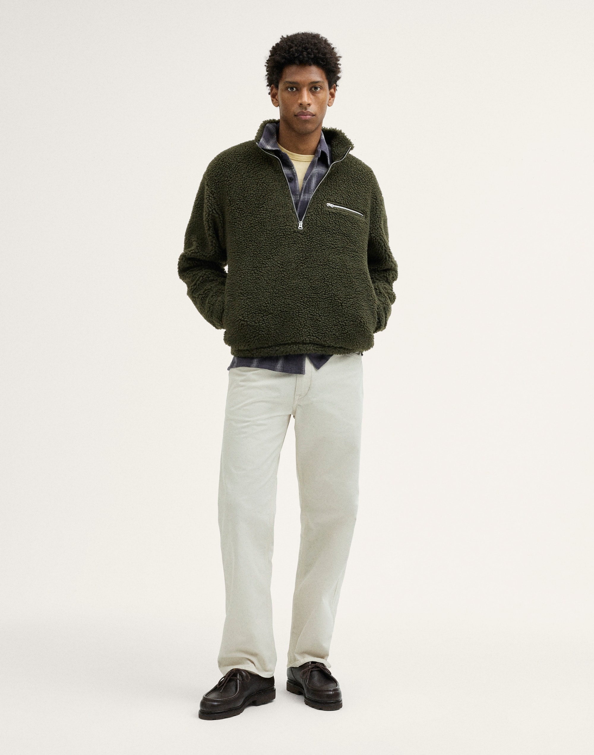 Pile-Fleece Pullover