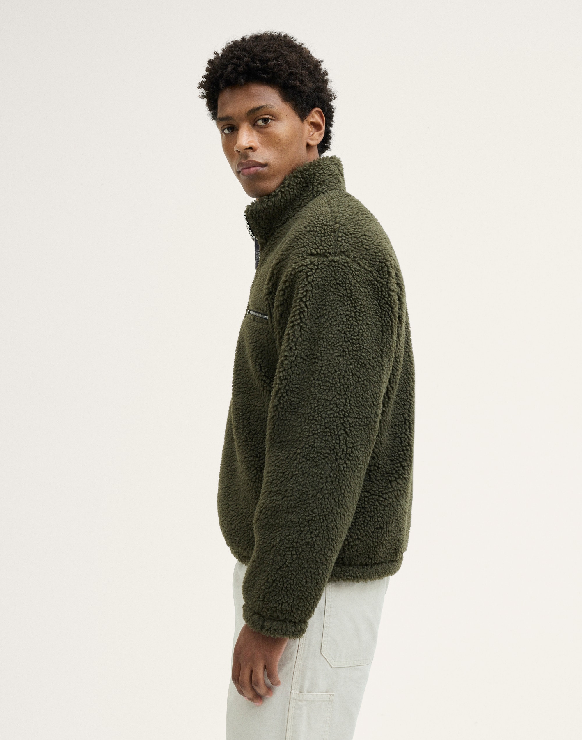Pile-Fleece Pullover