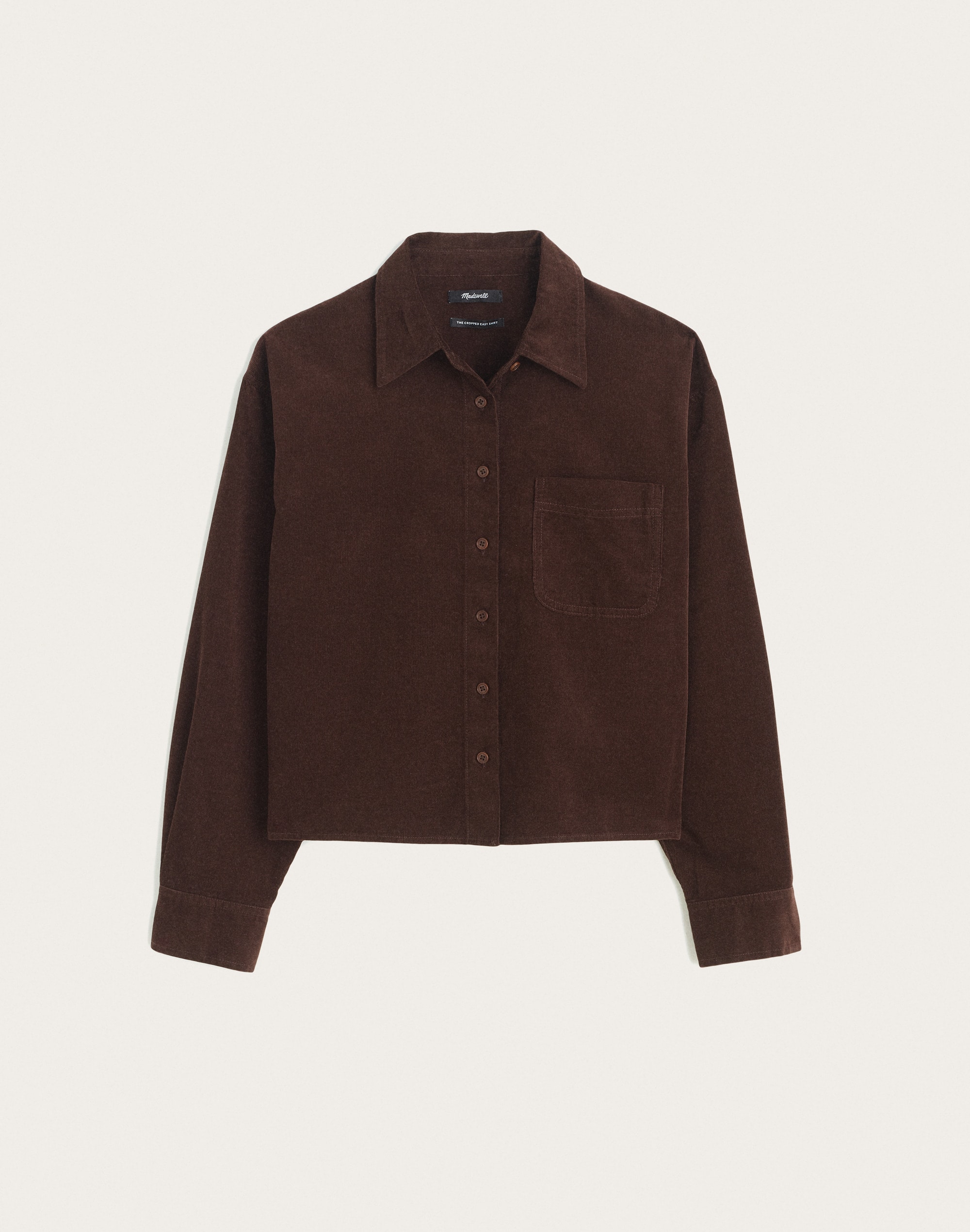 The Boxy Easy Shirt in Corduroy