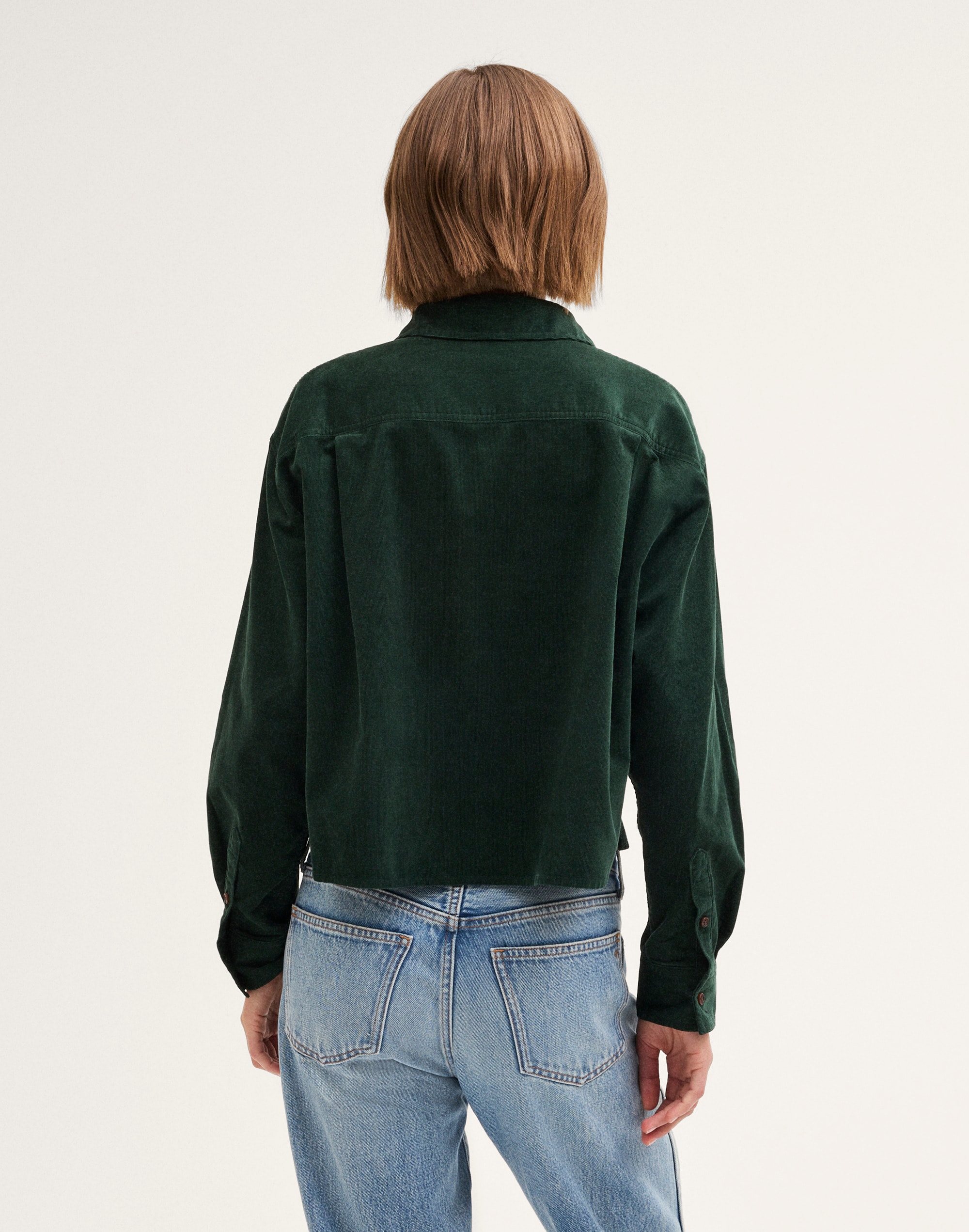 The Boxy Easy Shirt in 100% Cotton Corduroy