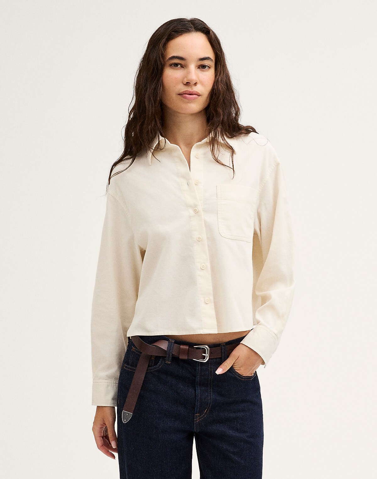 The Boxy Easy Shirt in Corduroy