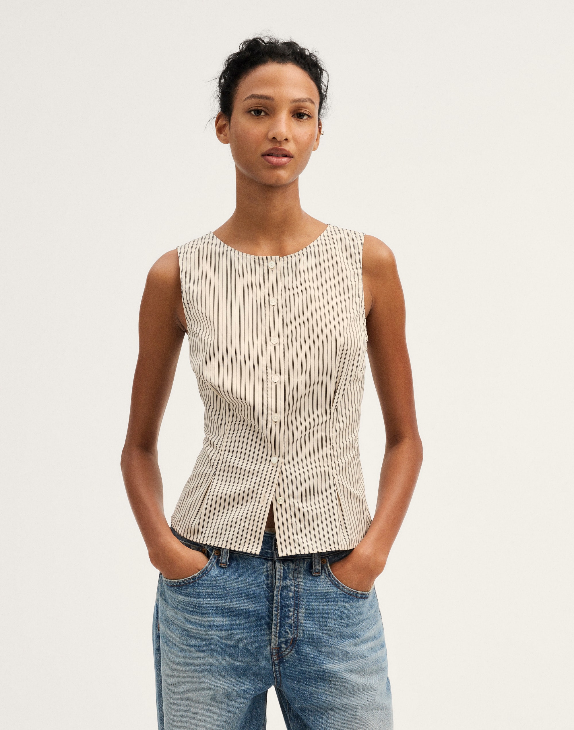 the rosalie sleeveless top