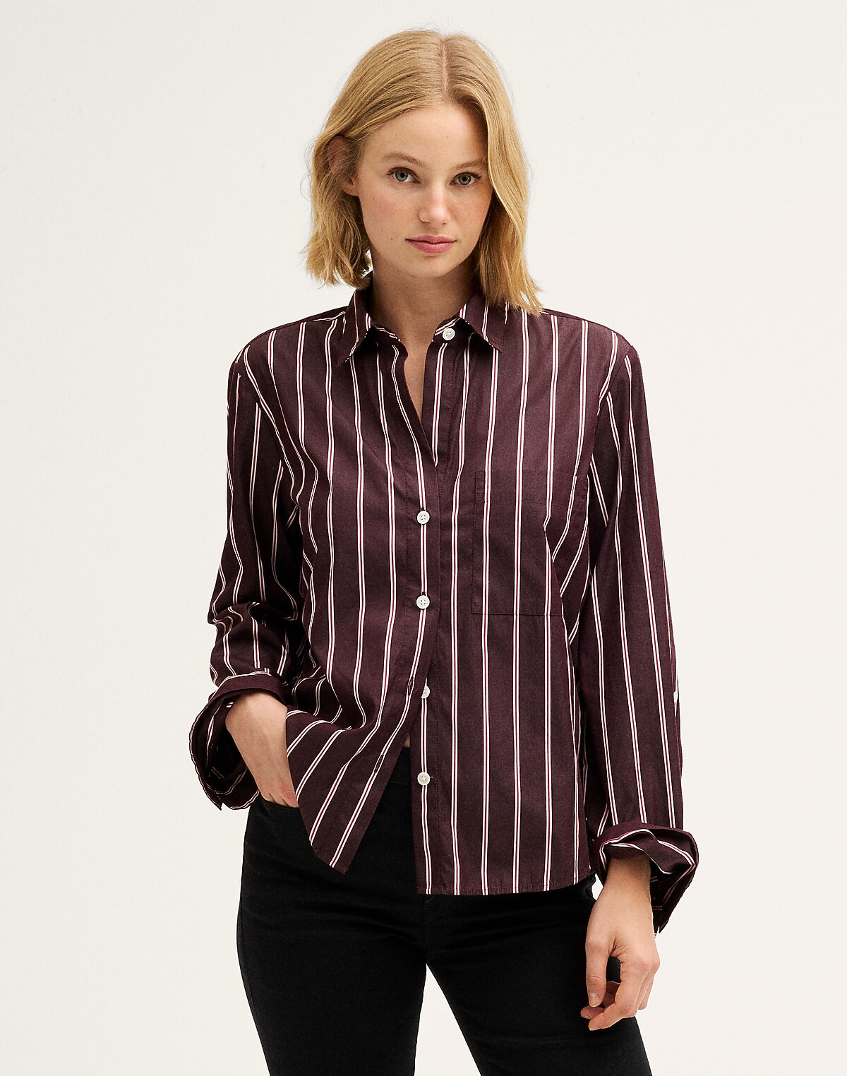 The Signature Y-Neck Shirt