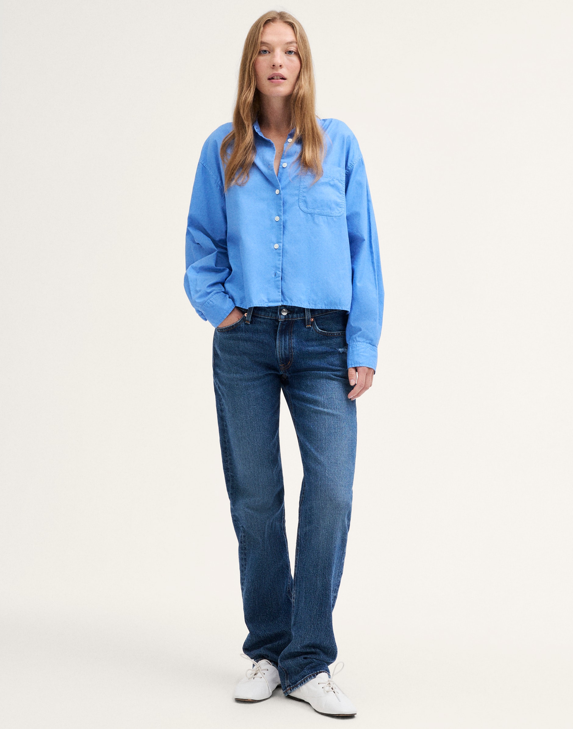 The Cropped Easy Shirt