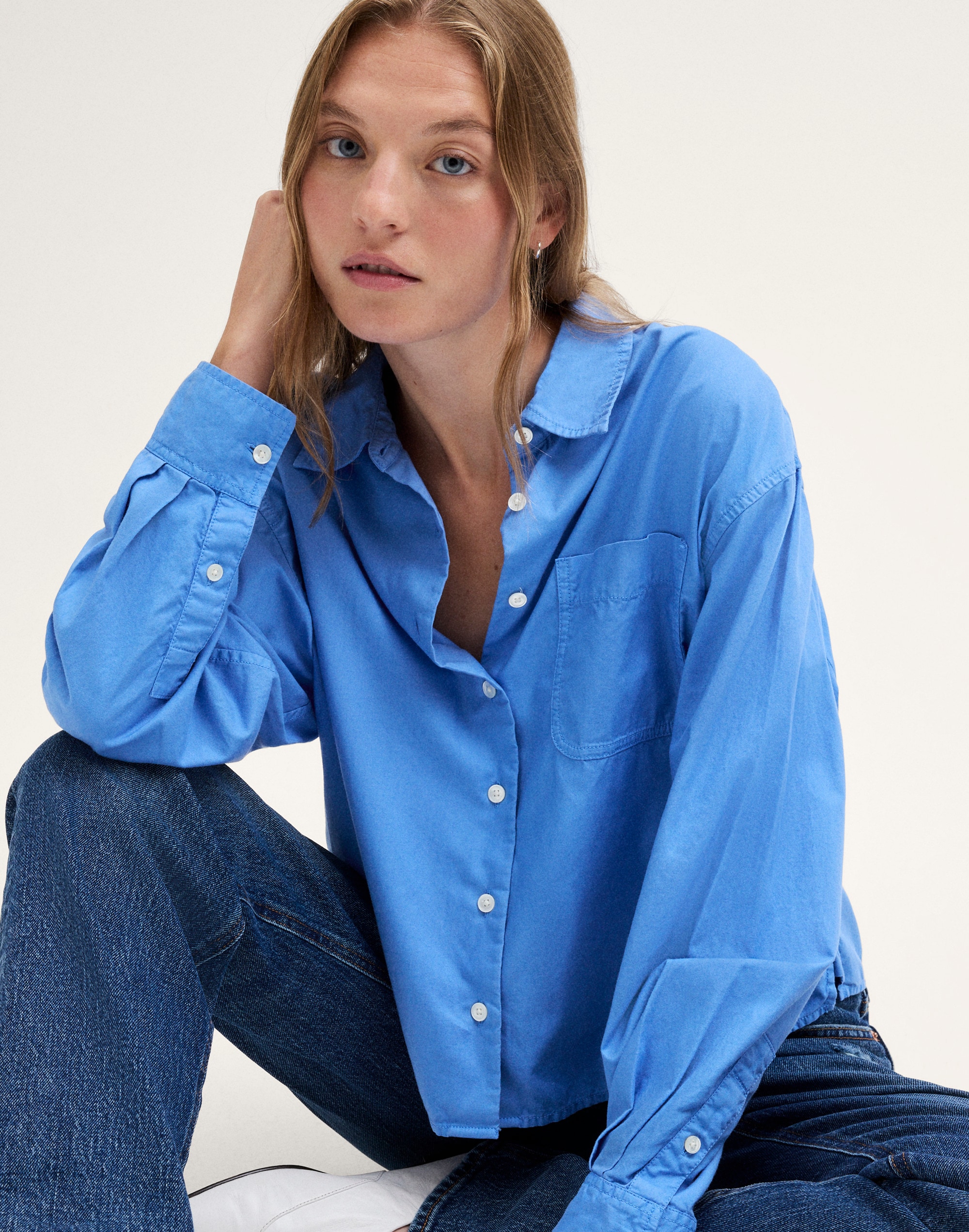The Cropped Easy Shirt