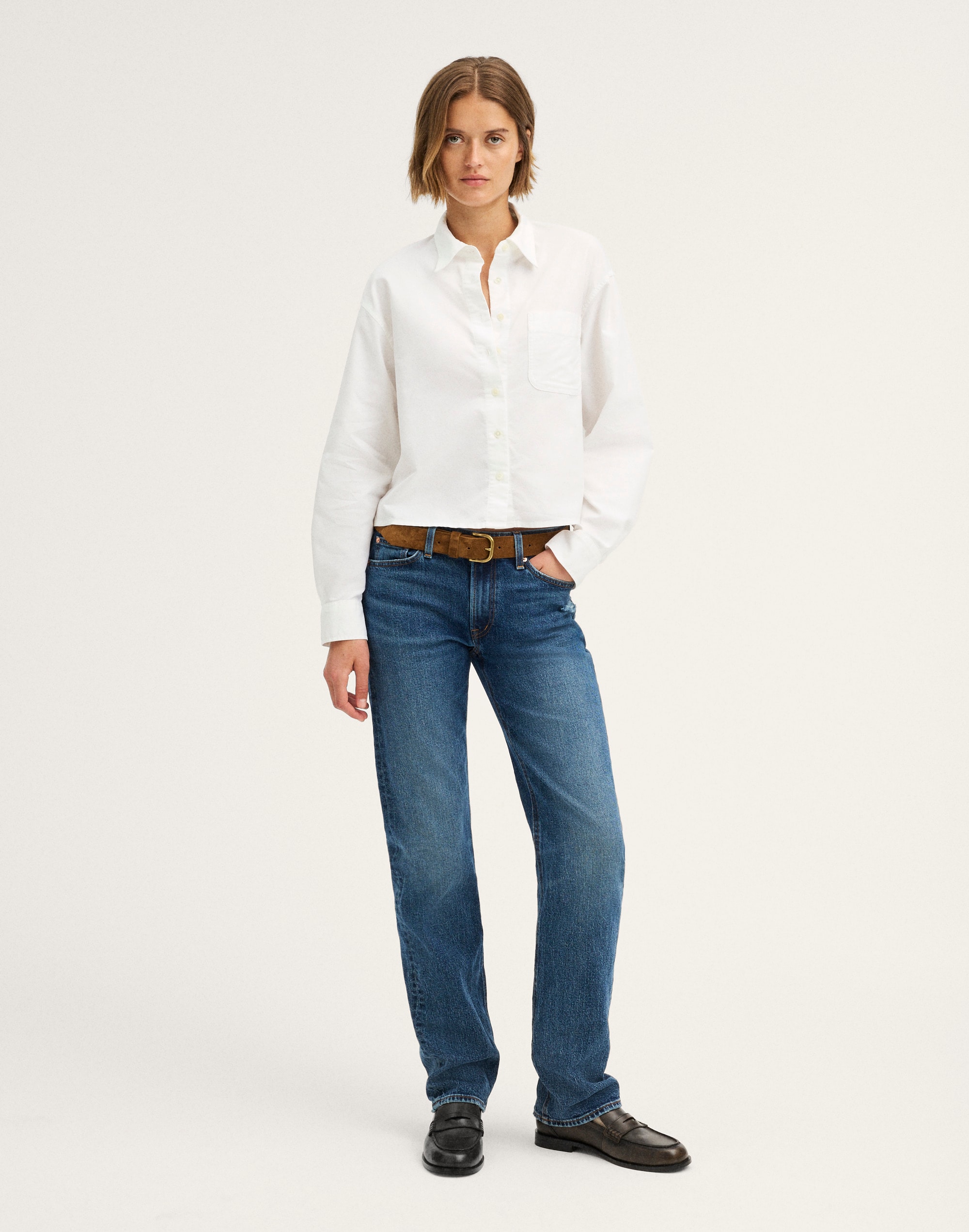 The Cropped Easy Shirt