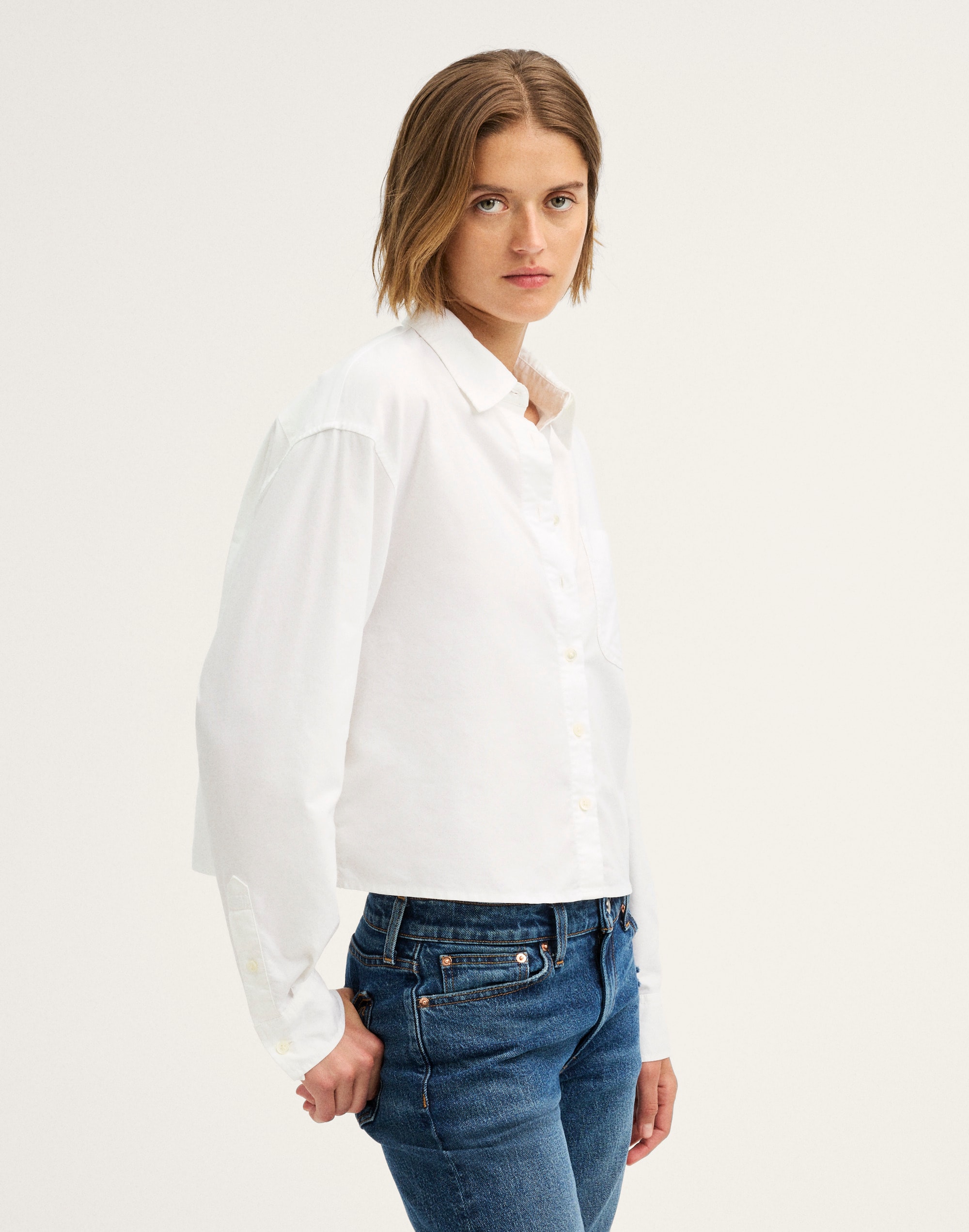 The Cropped Easy Shirt