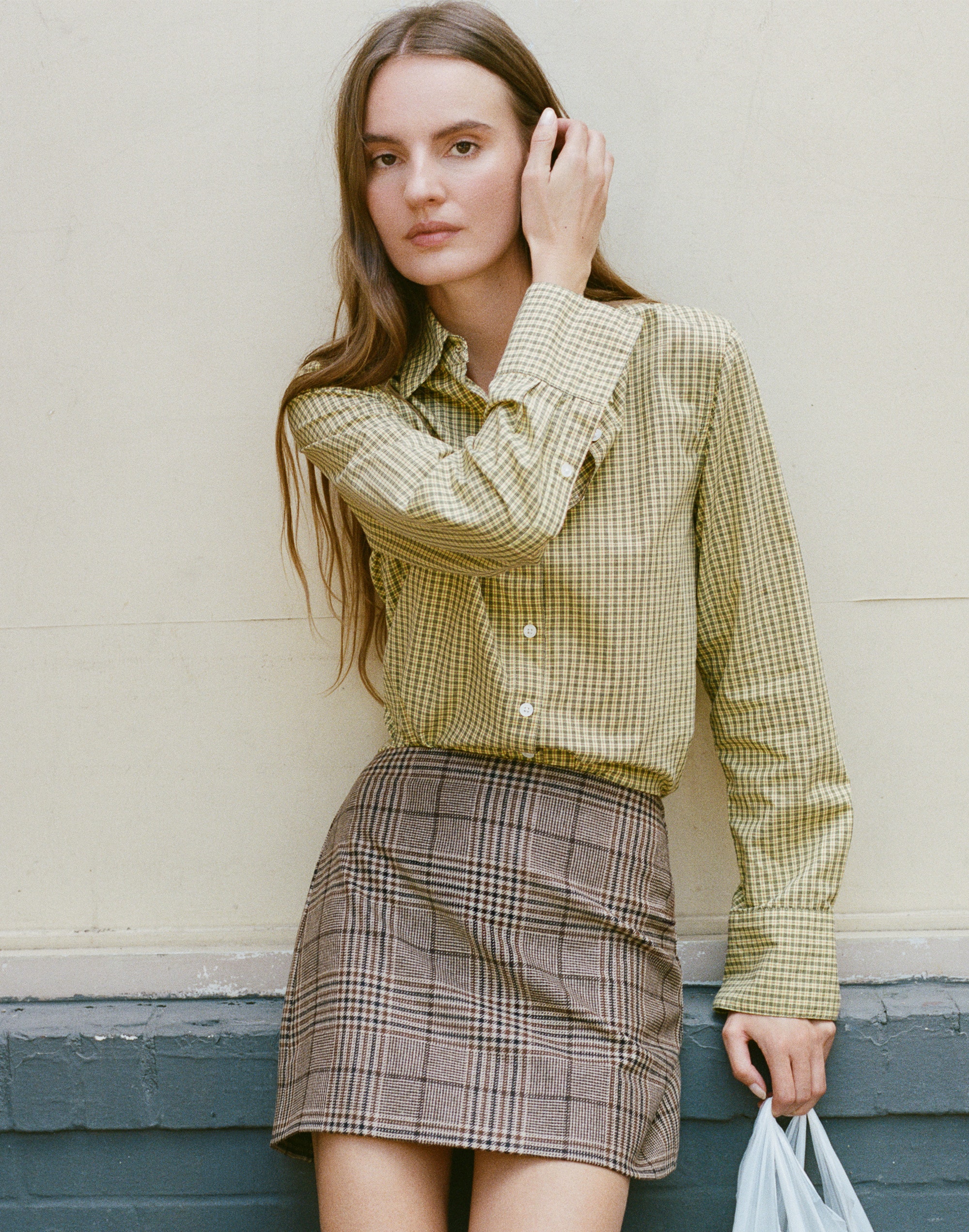 Shrunken Button-Up Shirt