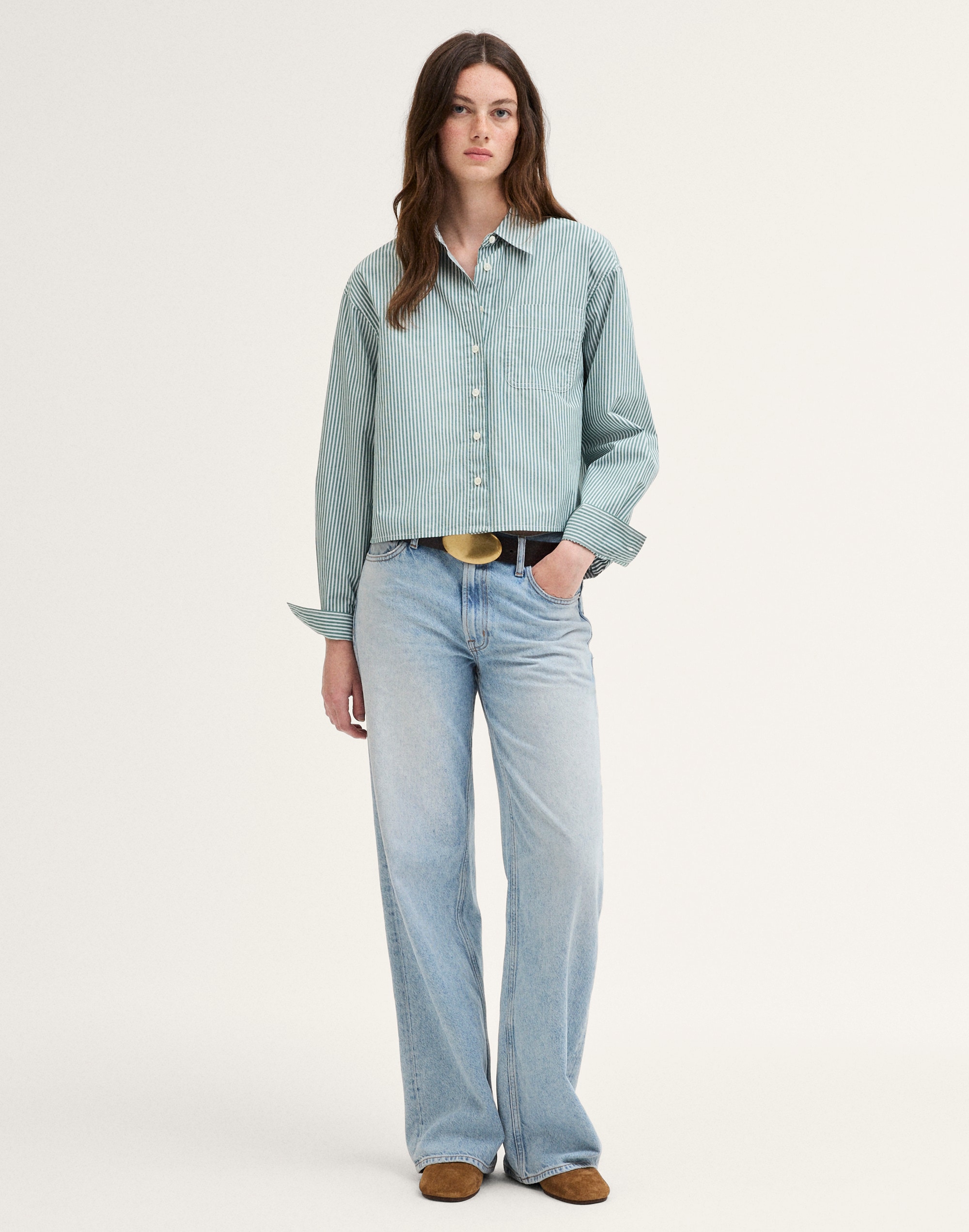 The Cropped Easy Shirt
