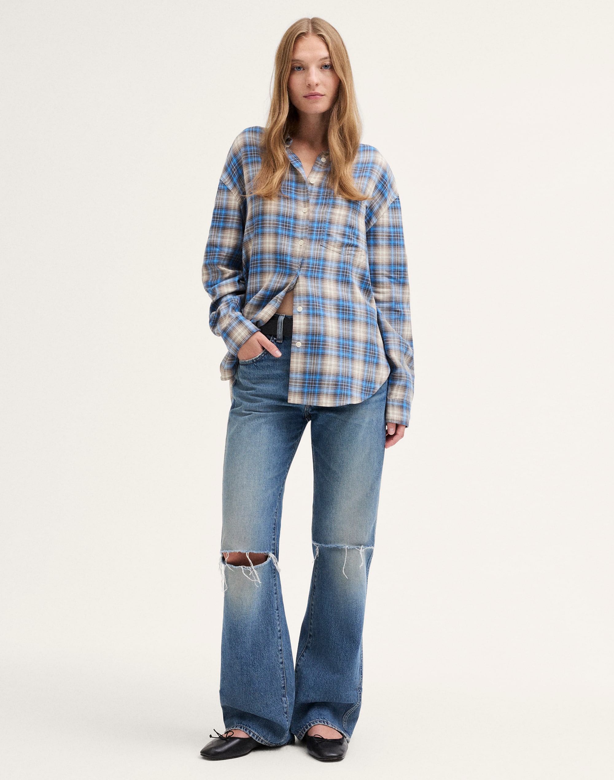 The Easy Shirt in Lightweight Flannel