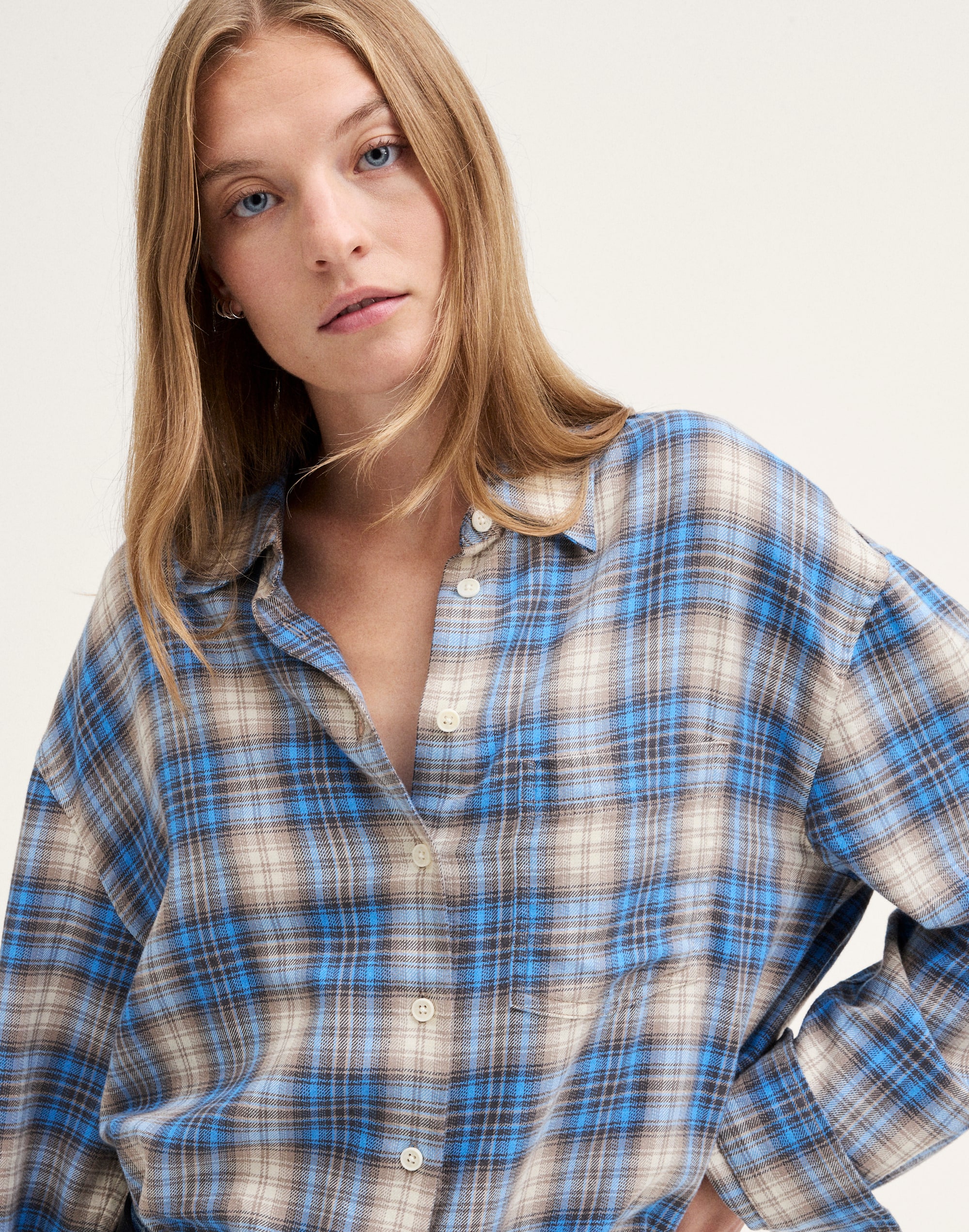 The Easy Shirt in Lightweight Flannel