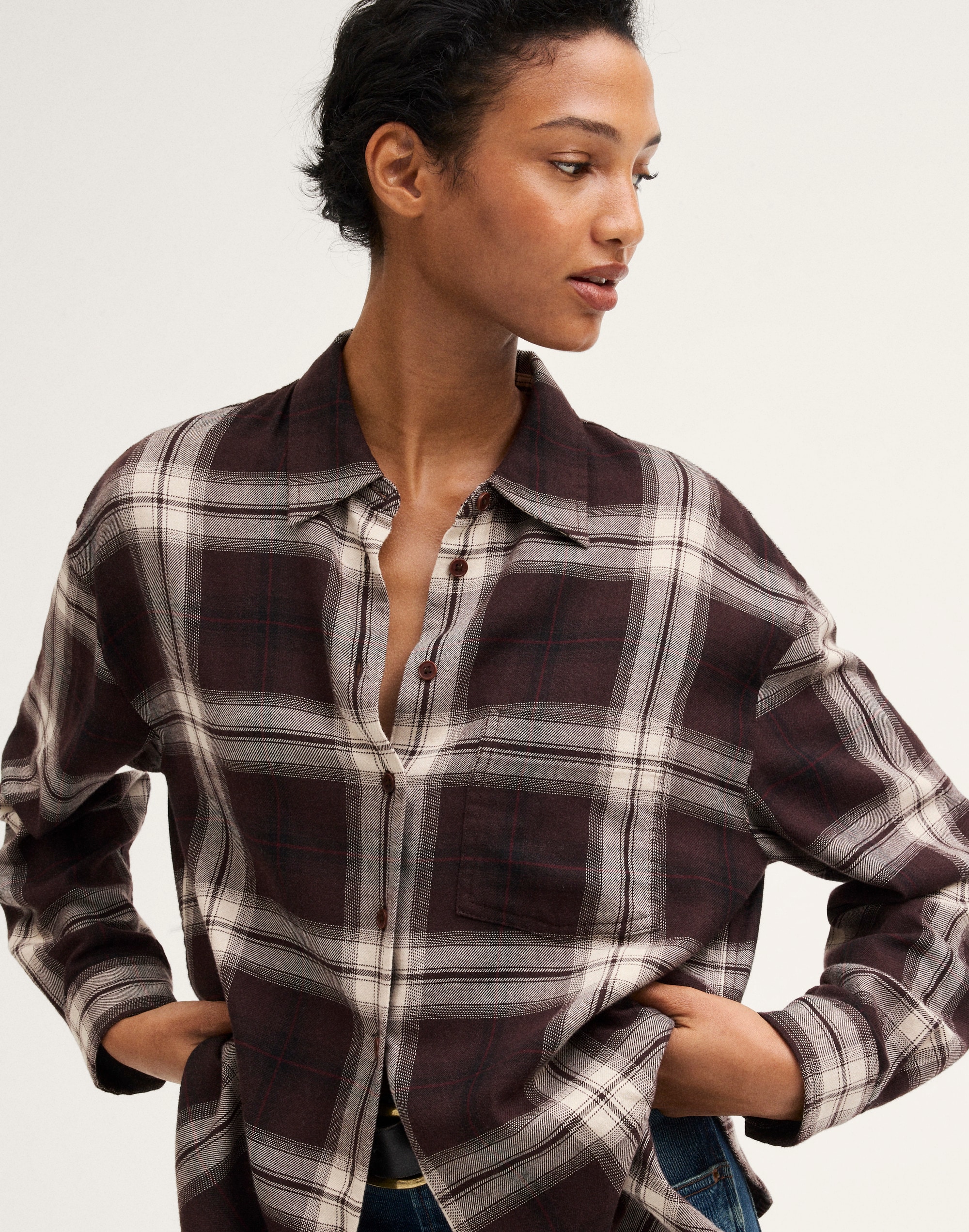 The Easy Shirt in Lightweight Flannel