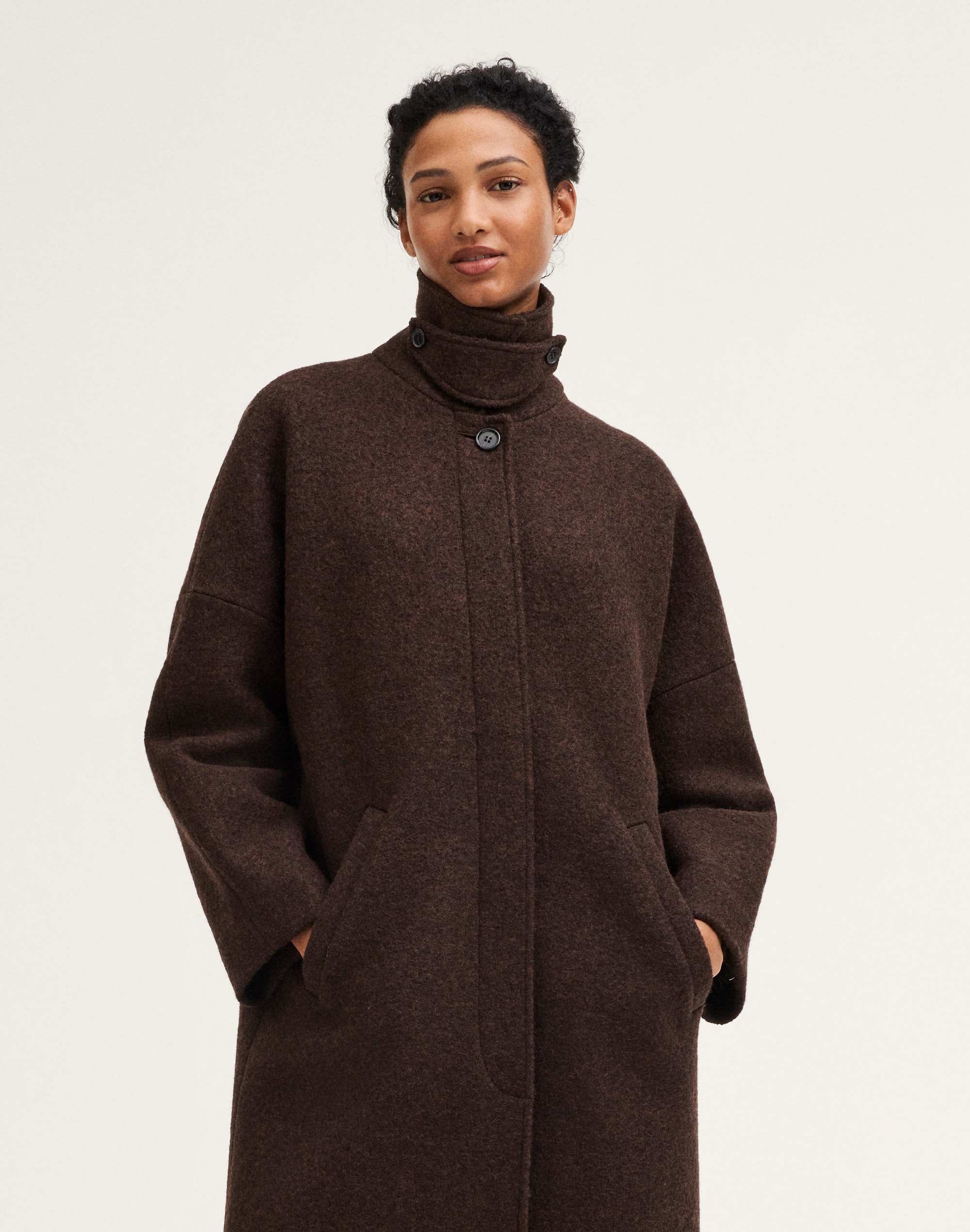 The Simone Cocoon Coat